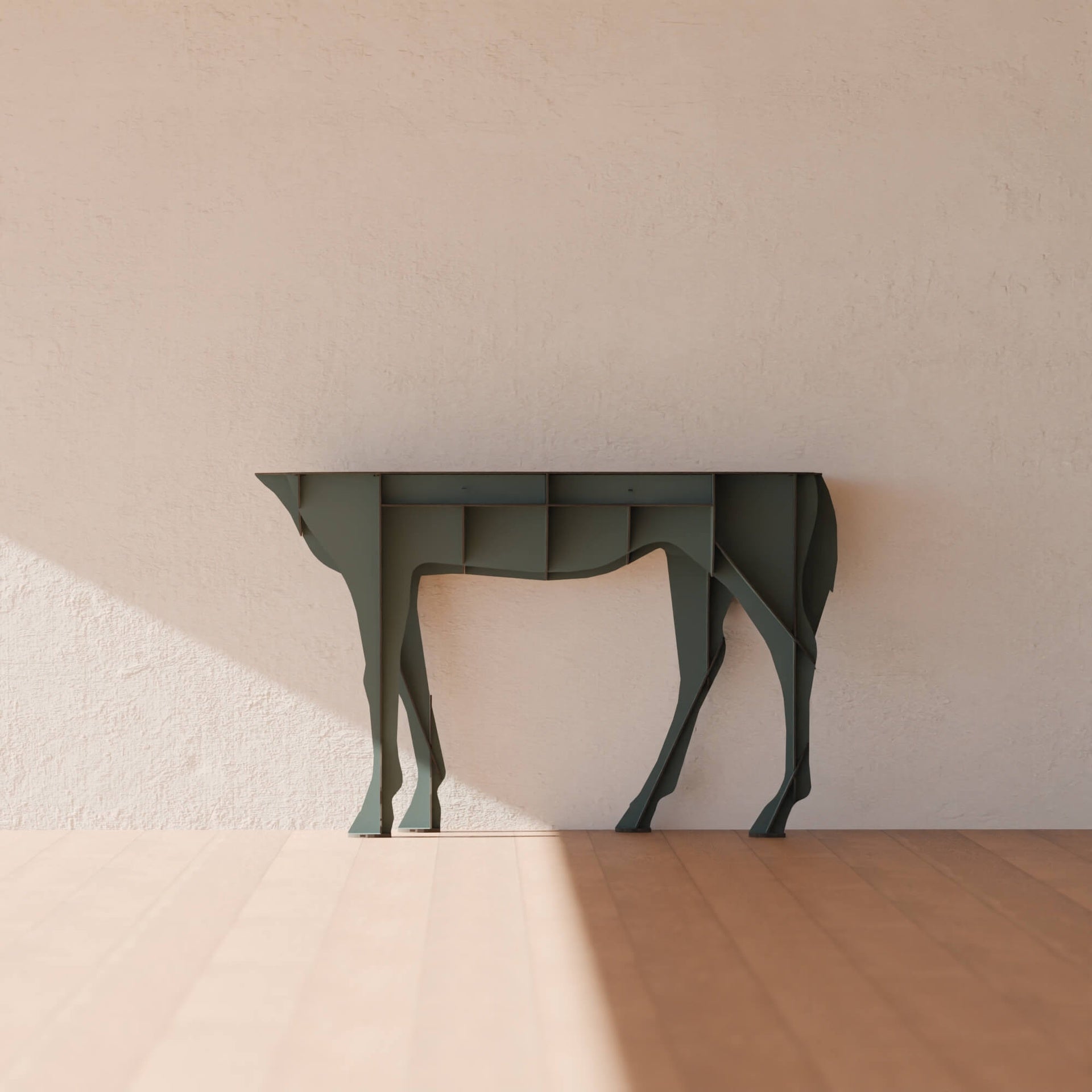 ÉLISÉE Console in Dark Green