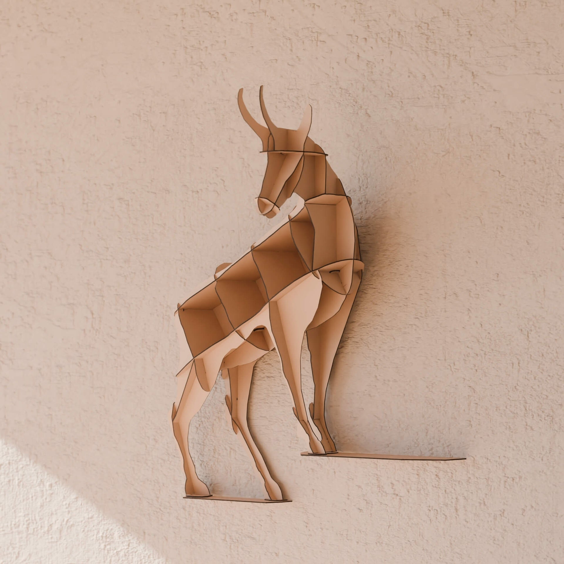 HORACE beige wall shelf