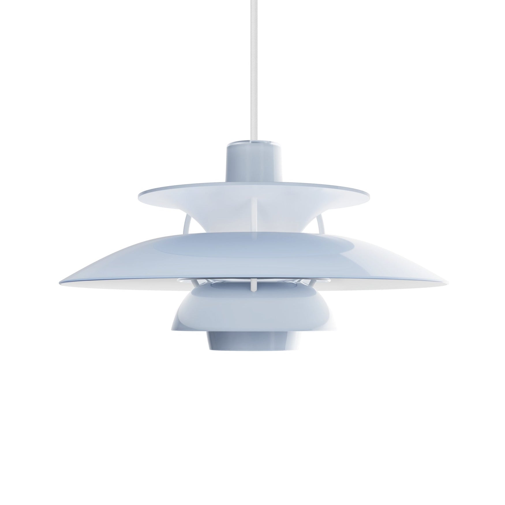 Hanging lamp PH 5 OPAL blue