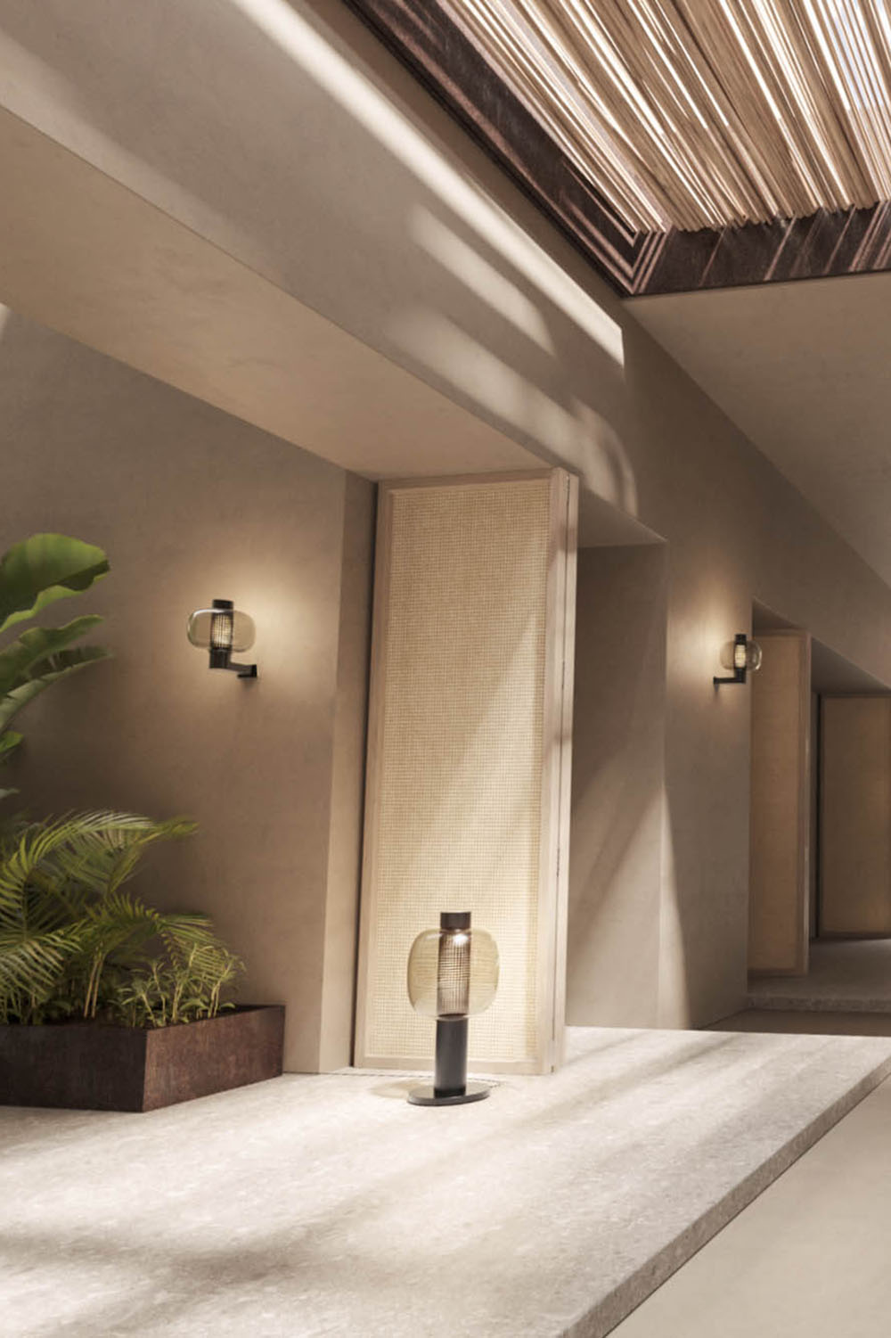 BONBORI Wall Lamp Inflatable Glass