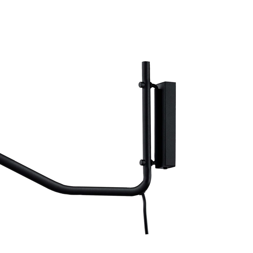 PURO black wall lamp