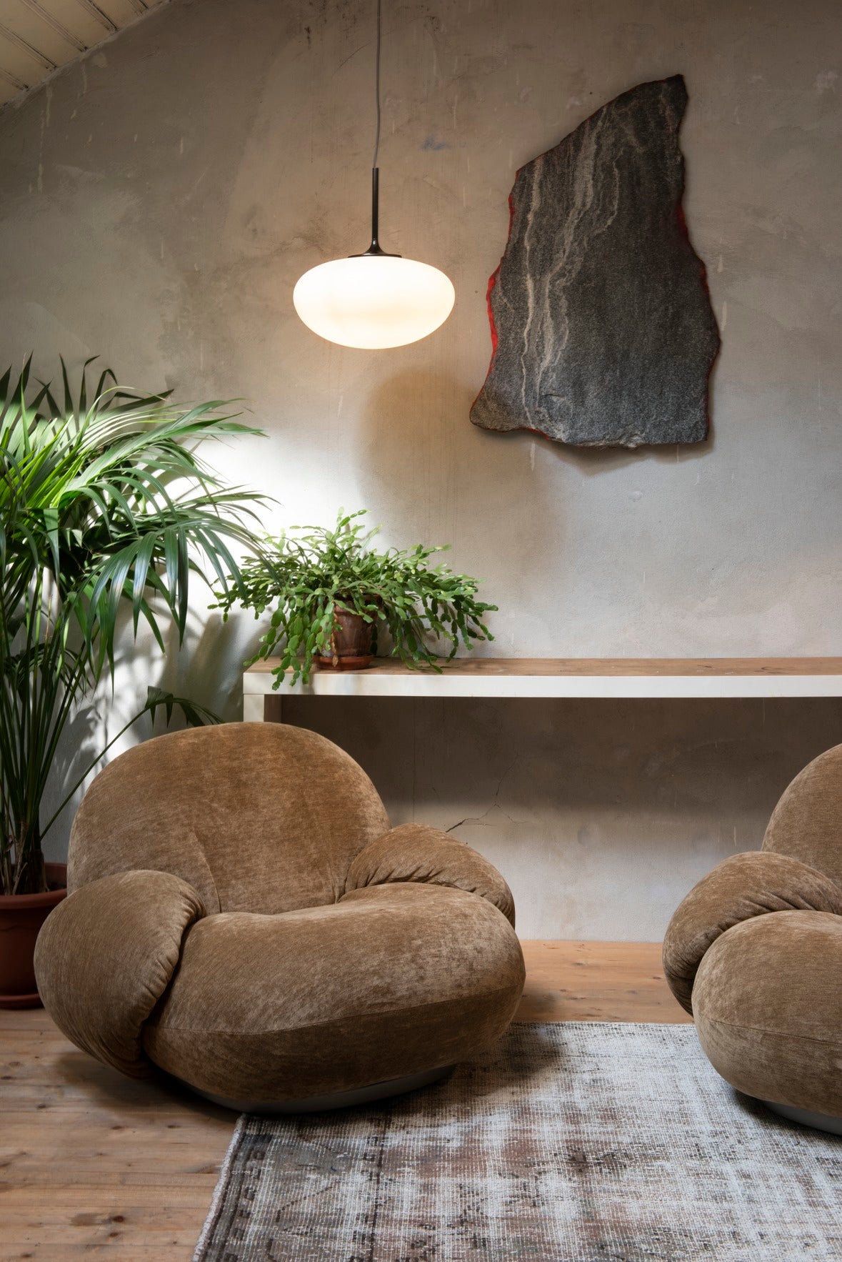 STEMLITE Cream Pendant Lamp