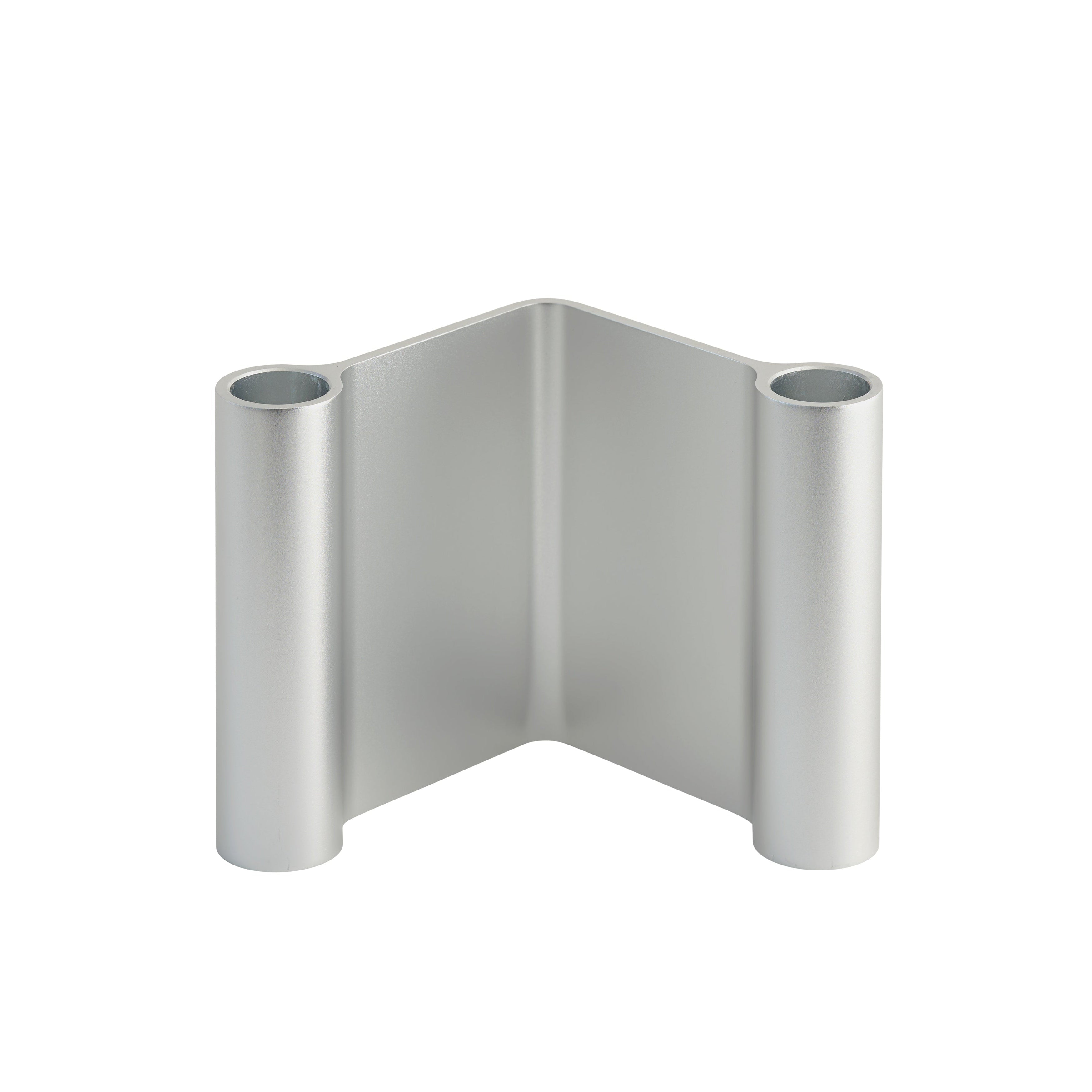 PAIR Aluminium Candle Holder