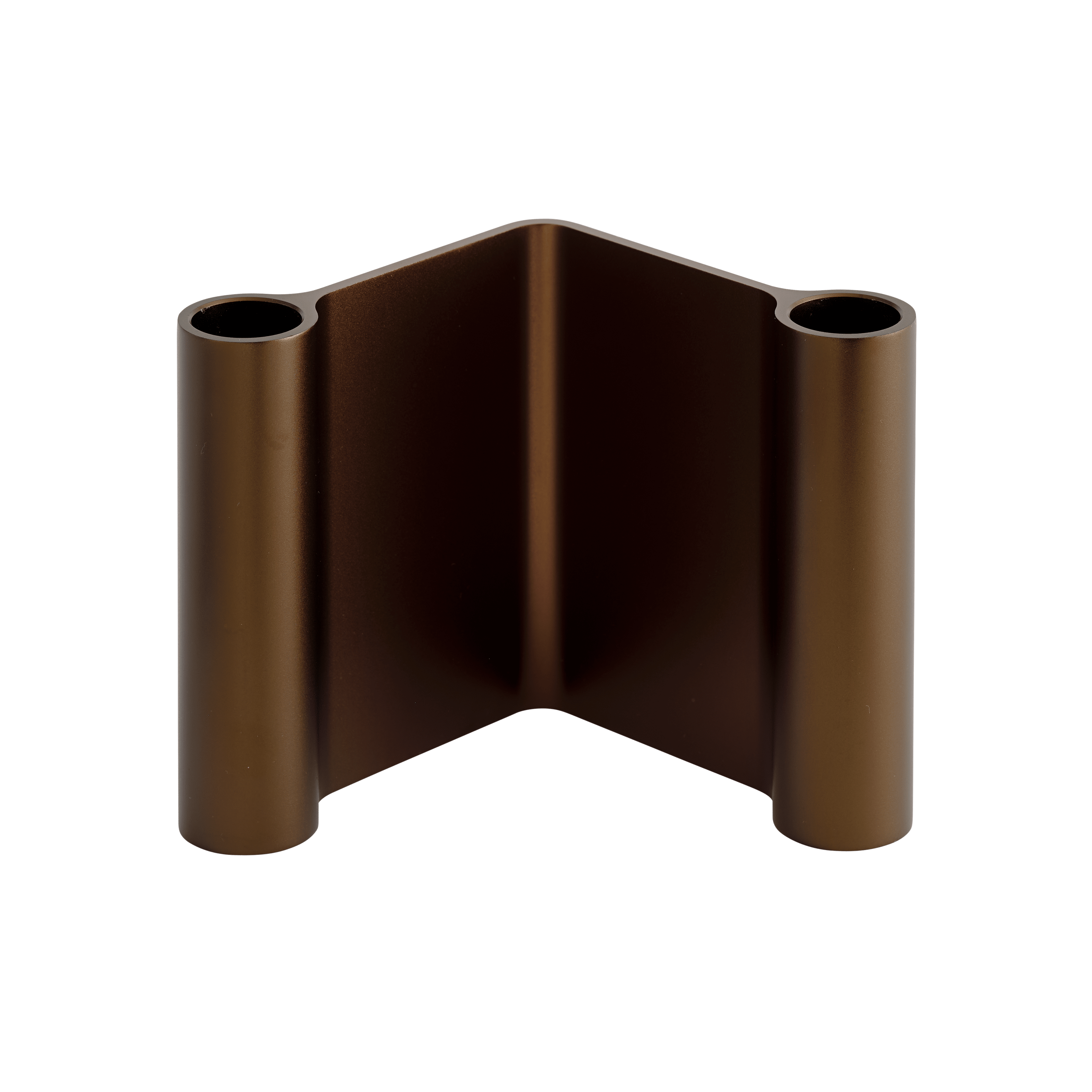 PAIR Candle Holder Brown