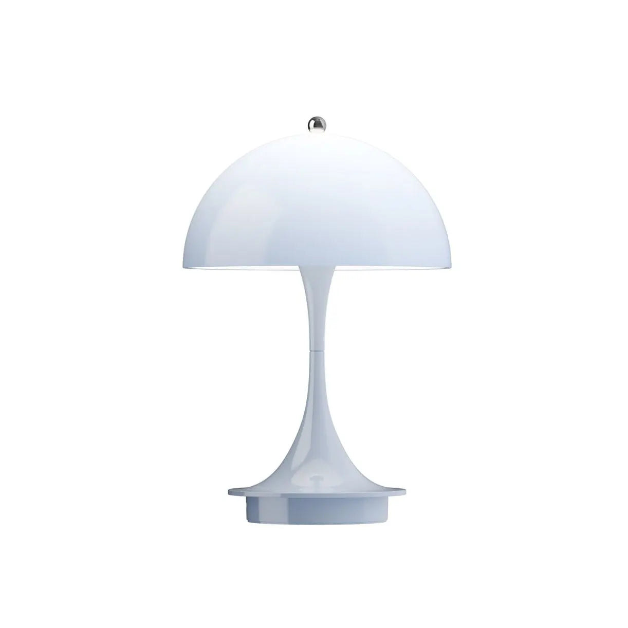 Lampa przenośna PANTHELLA 160 błękitny opal – styl nowoczesny
