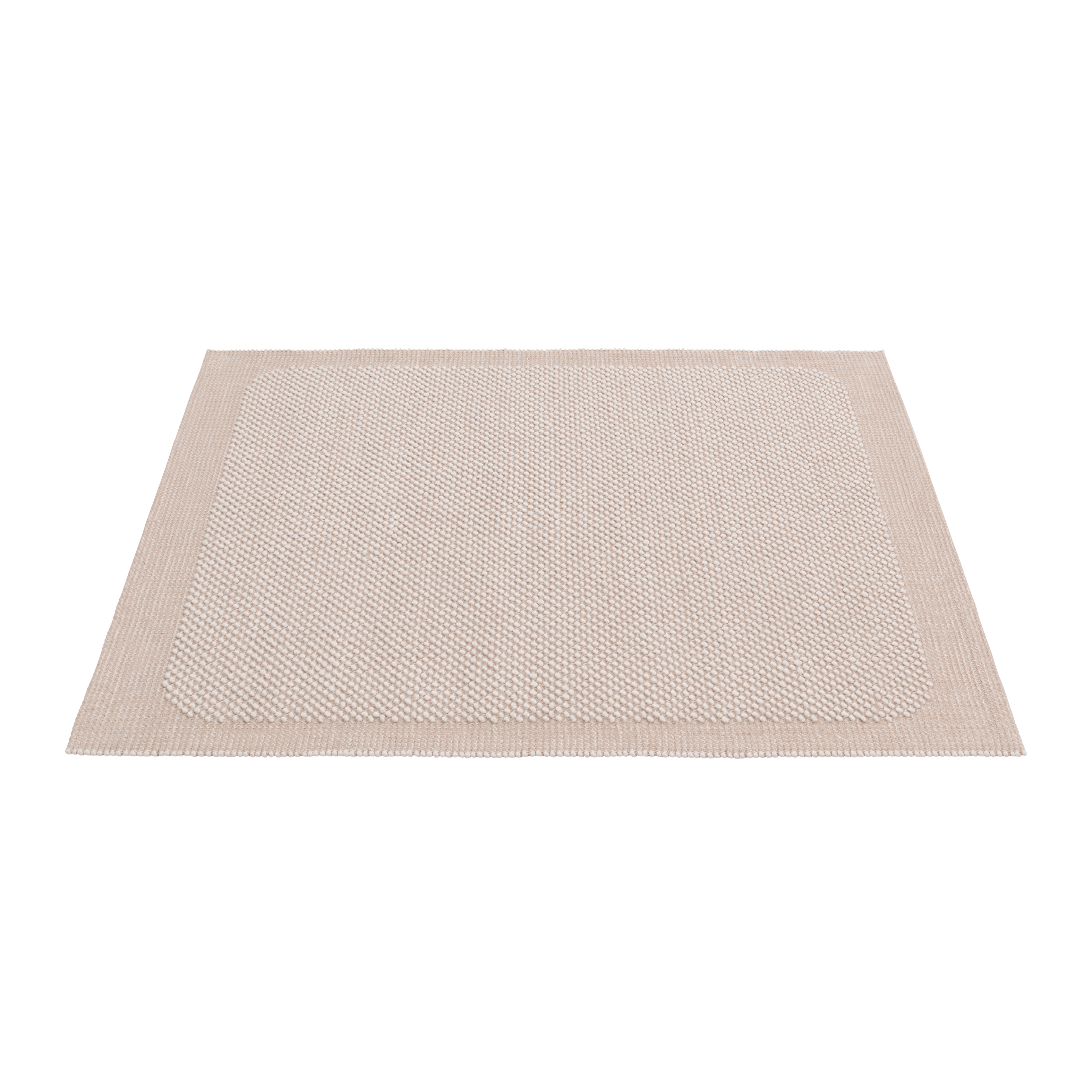 PEBBLE rug light pink with beige