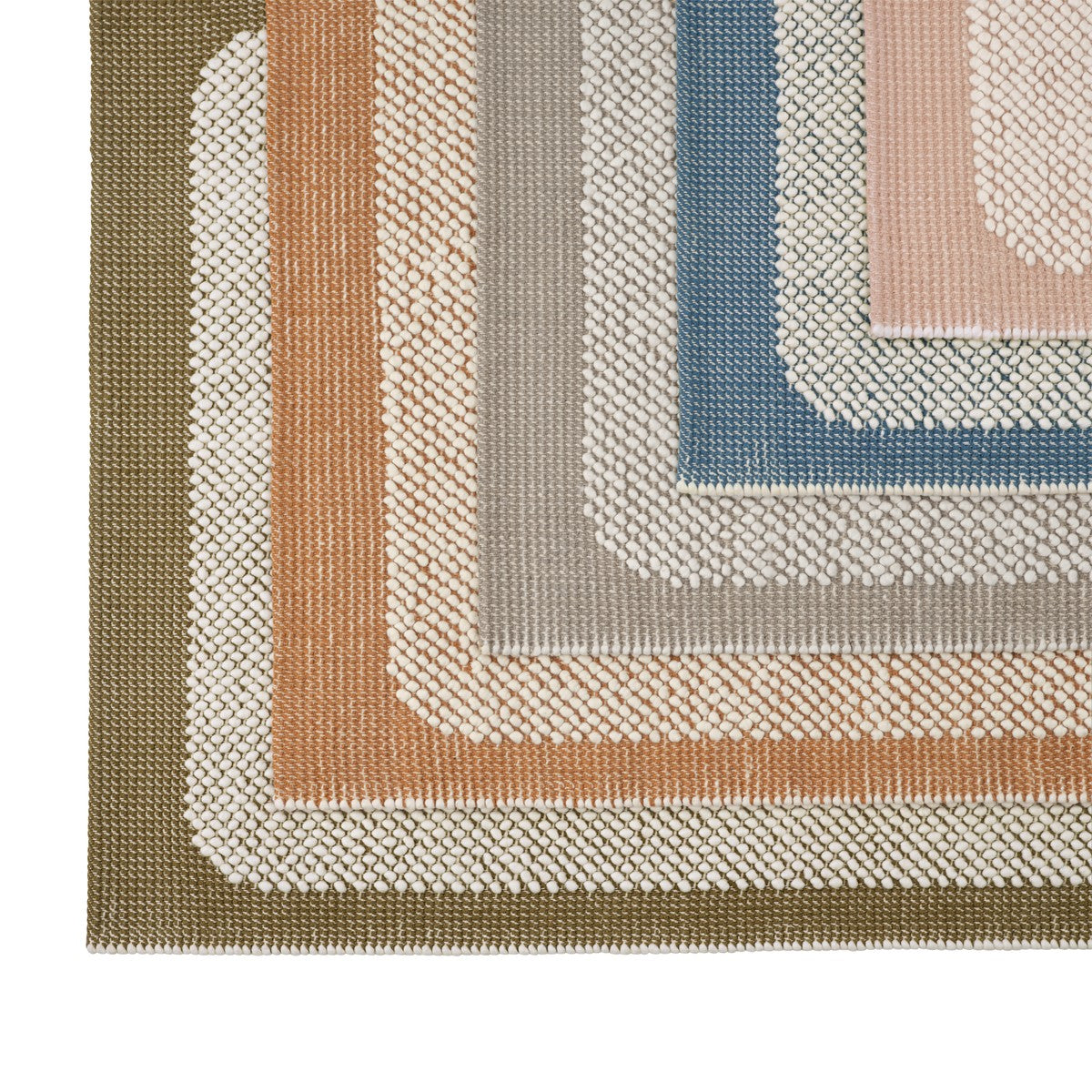 PEBBLE rug light gray with beige