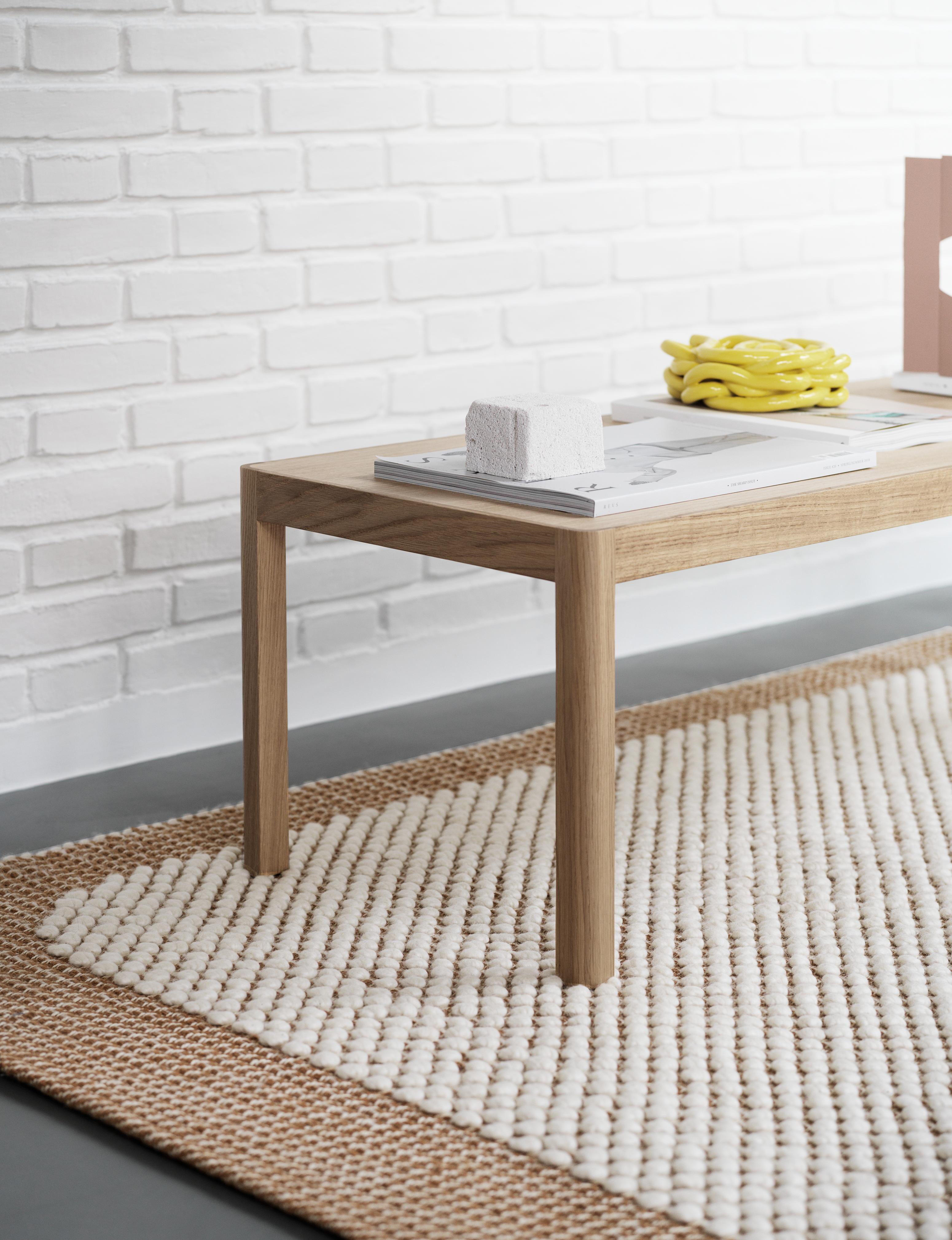 WORKSHOP Oak Veneer Coffee Table