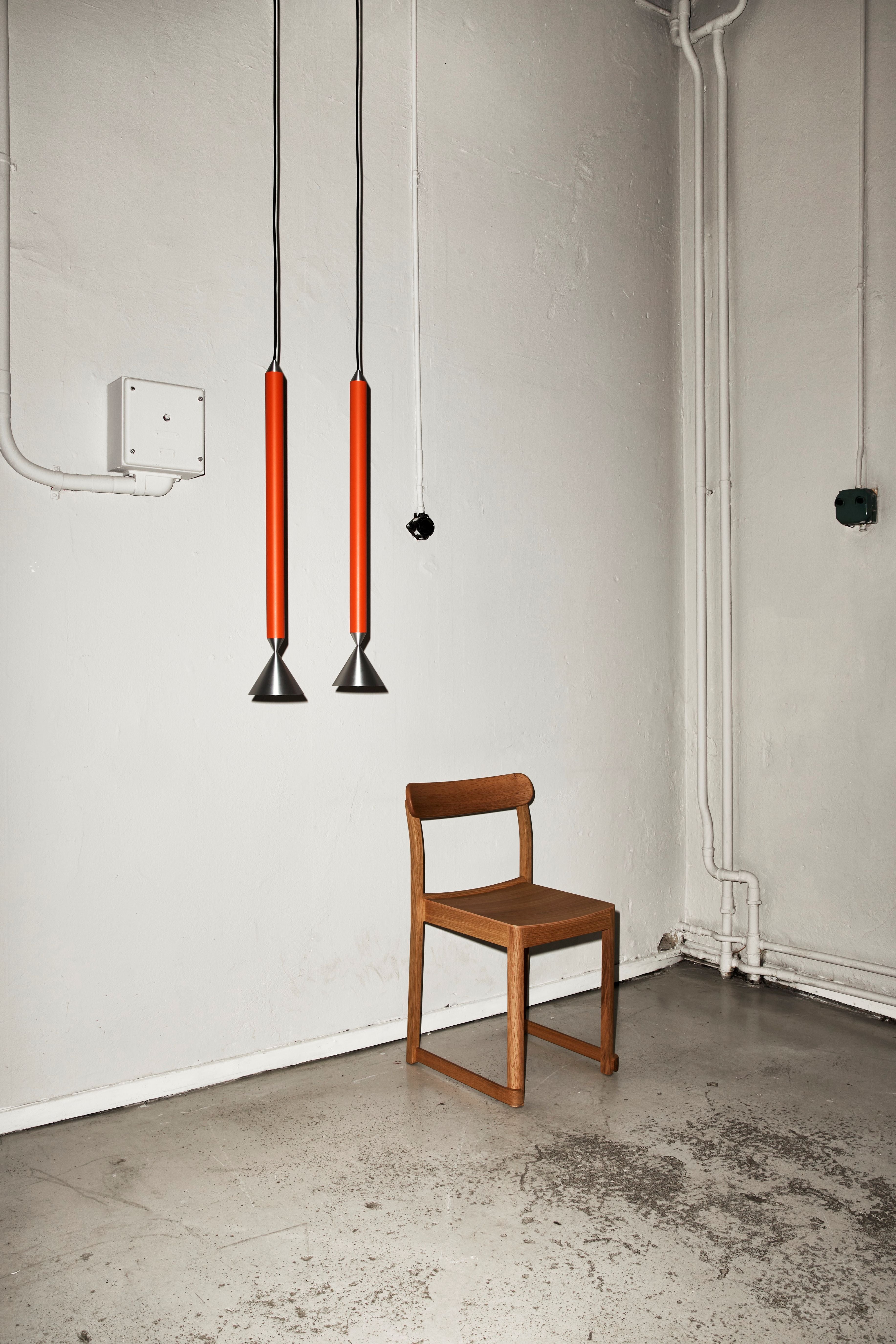 Pendelleuchte APOLLO GRAND rot-orange