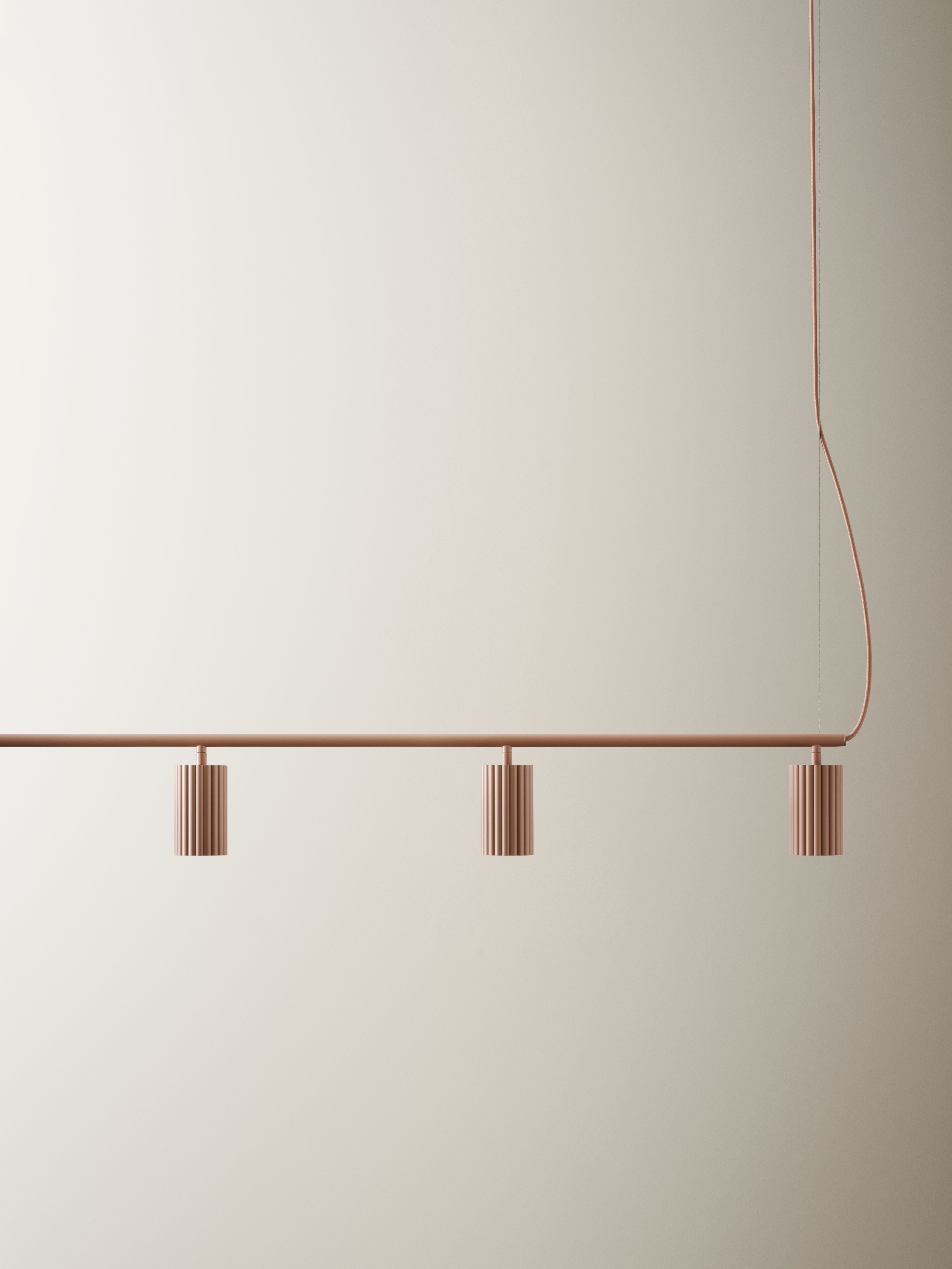 Pendelleuchte DONNA LINE rosa