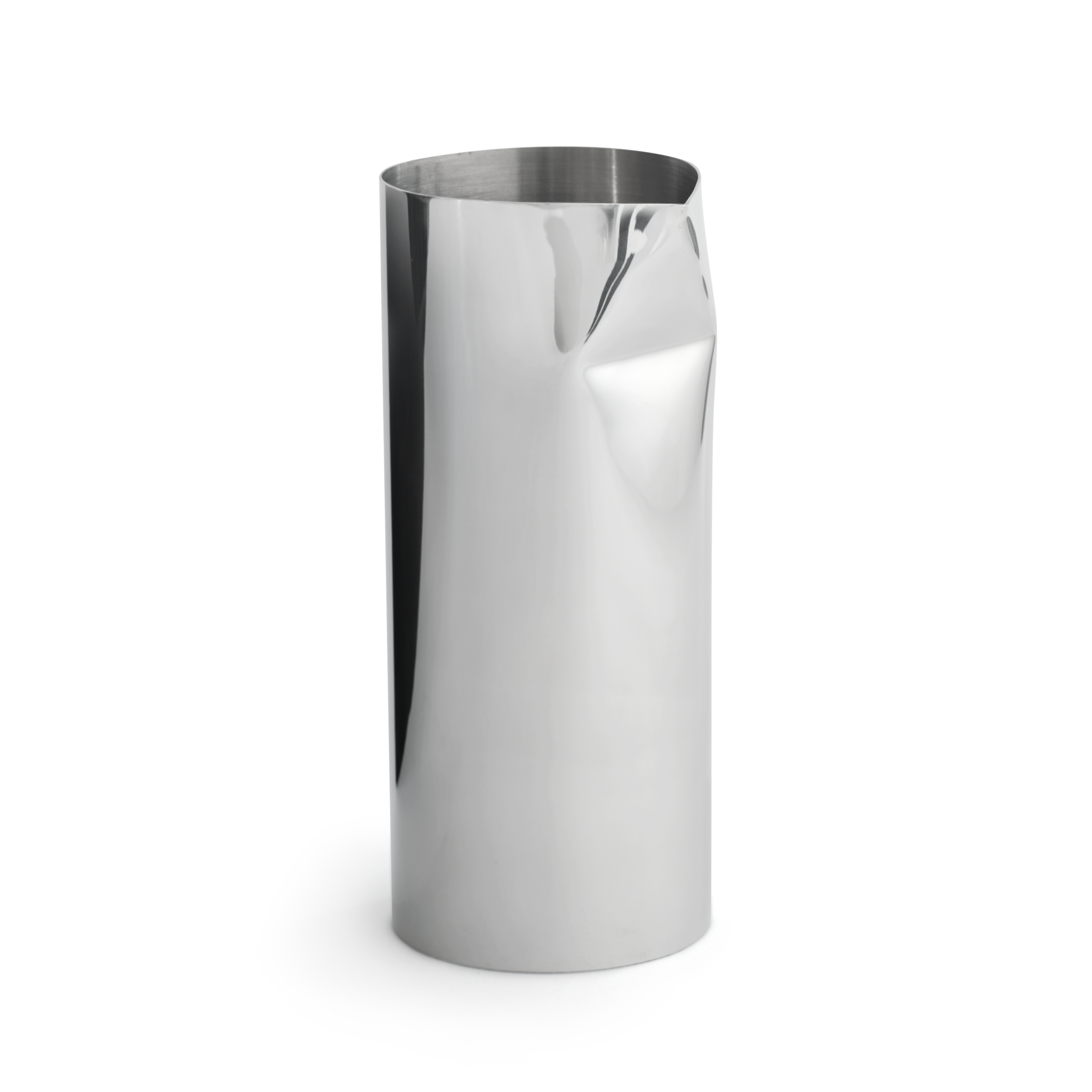 PLEAT Silver Vase