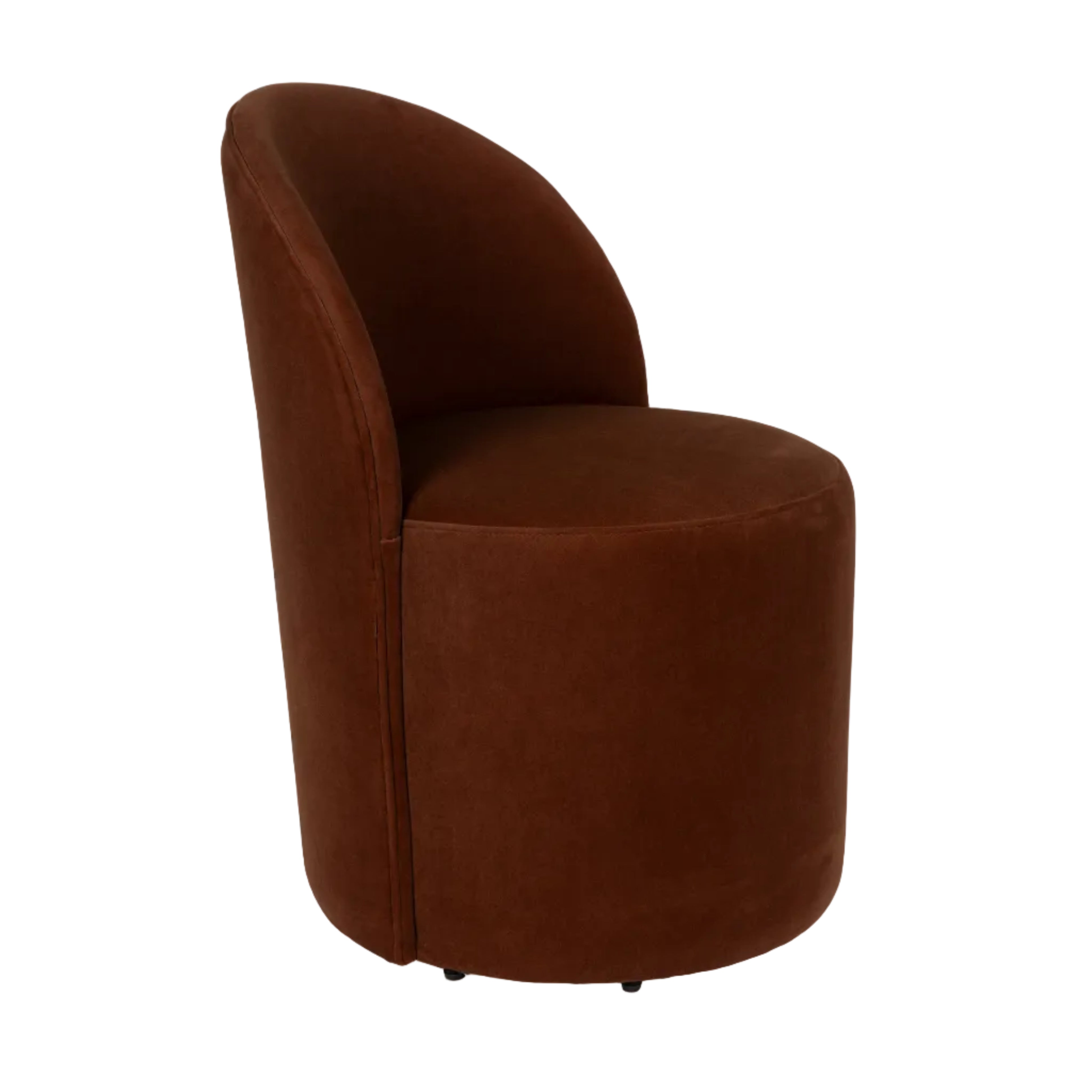 PLUSH Armchair in Brown