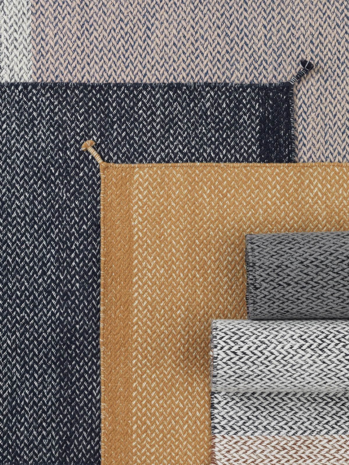 Black and White PLY Rug