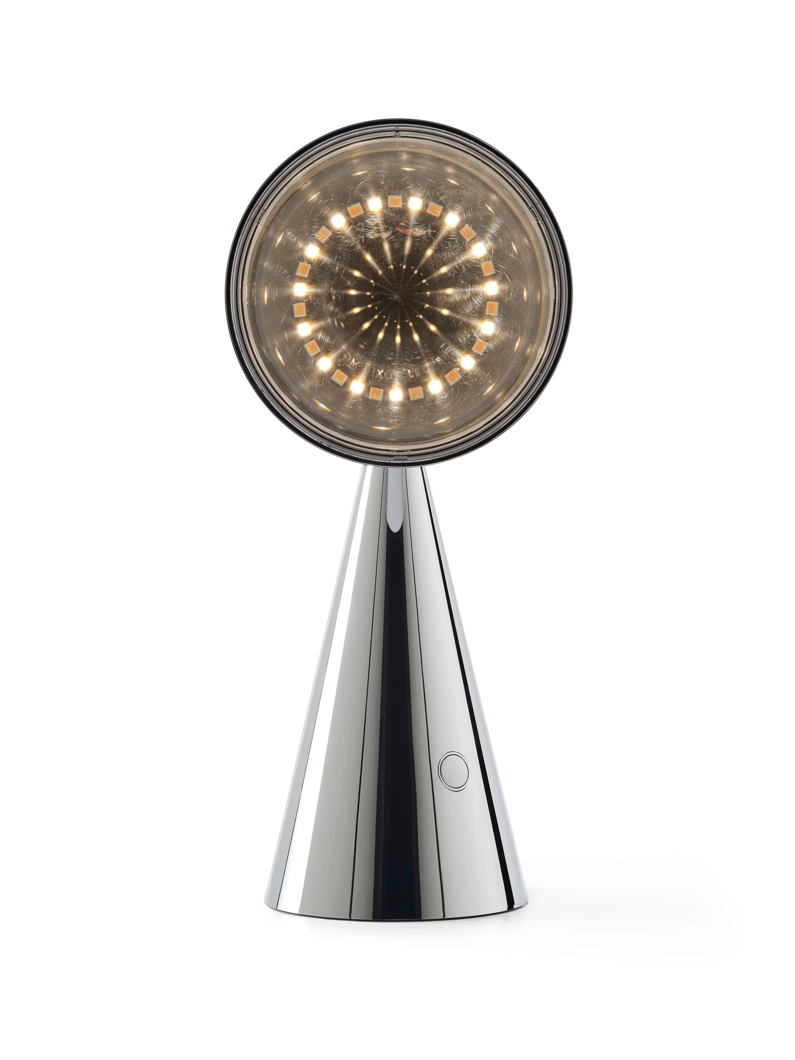 Lampa stołowa przenośna POSE srebrny