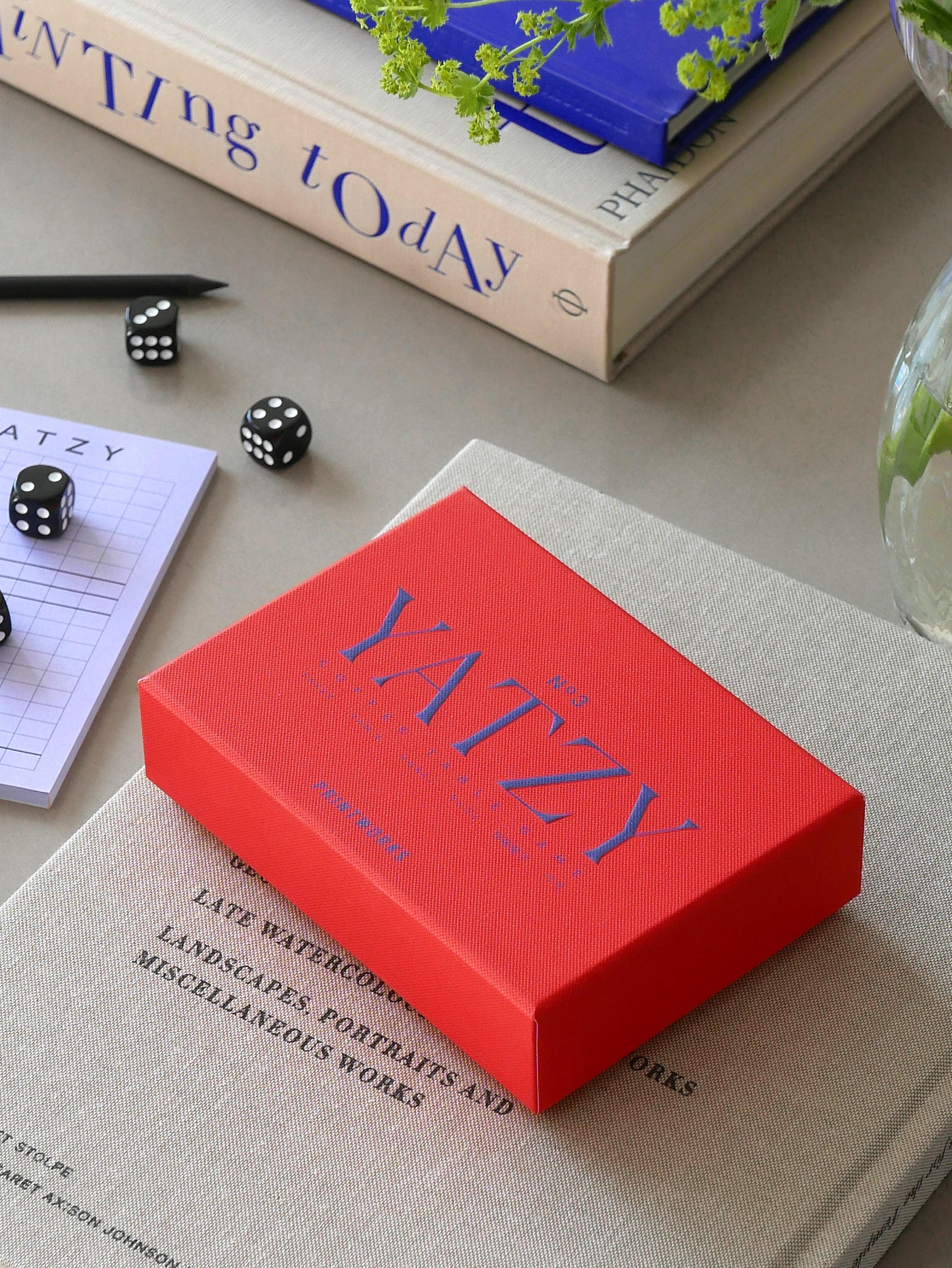 Red YATZY Dice Game
