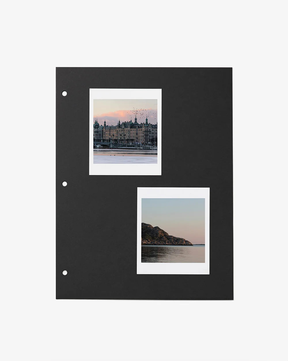 Supplementary pages for PHOTO ALBUM BLACK photo paper