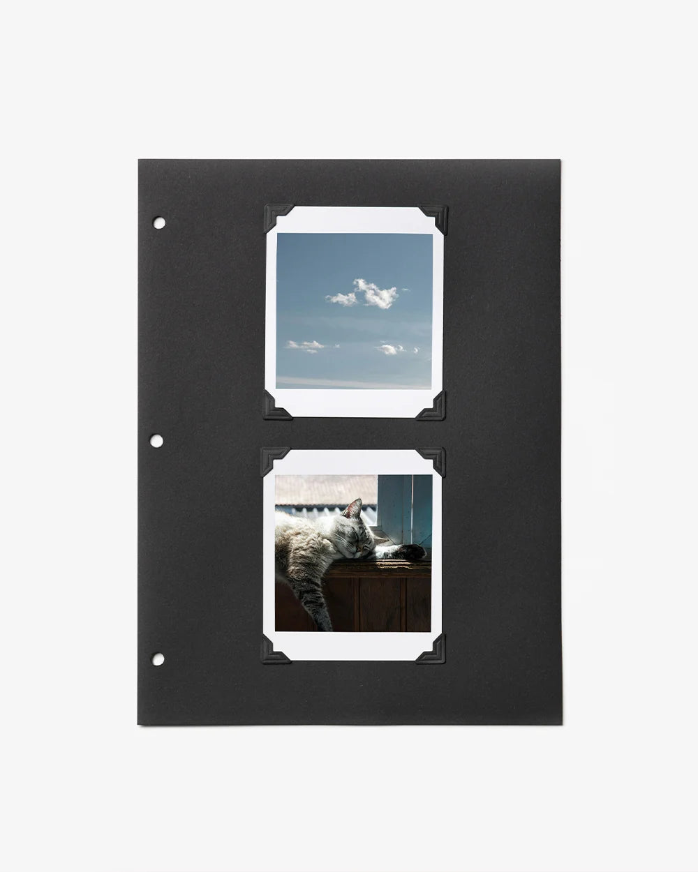 Supplementary pages for PHOTO ALBUM BLACK photo paper