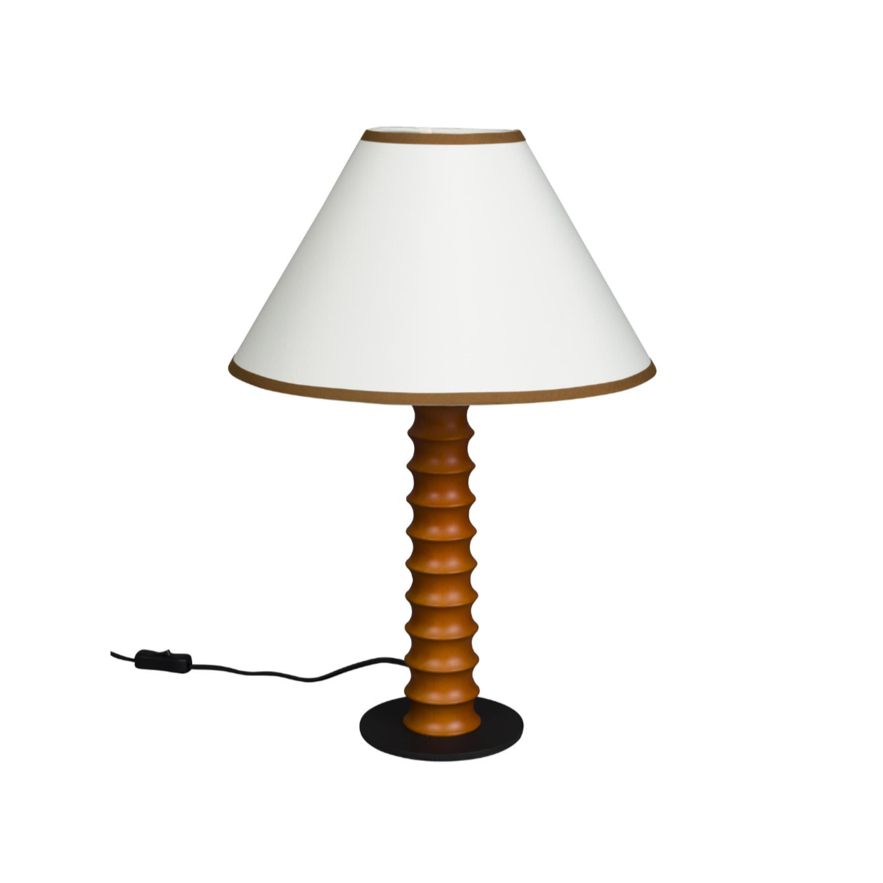 Tischlampe HORACE braun