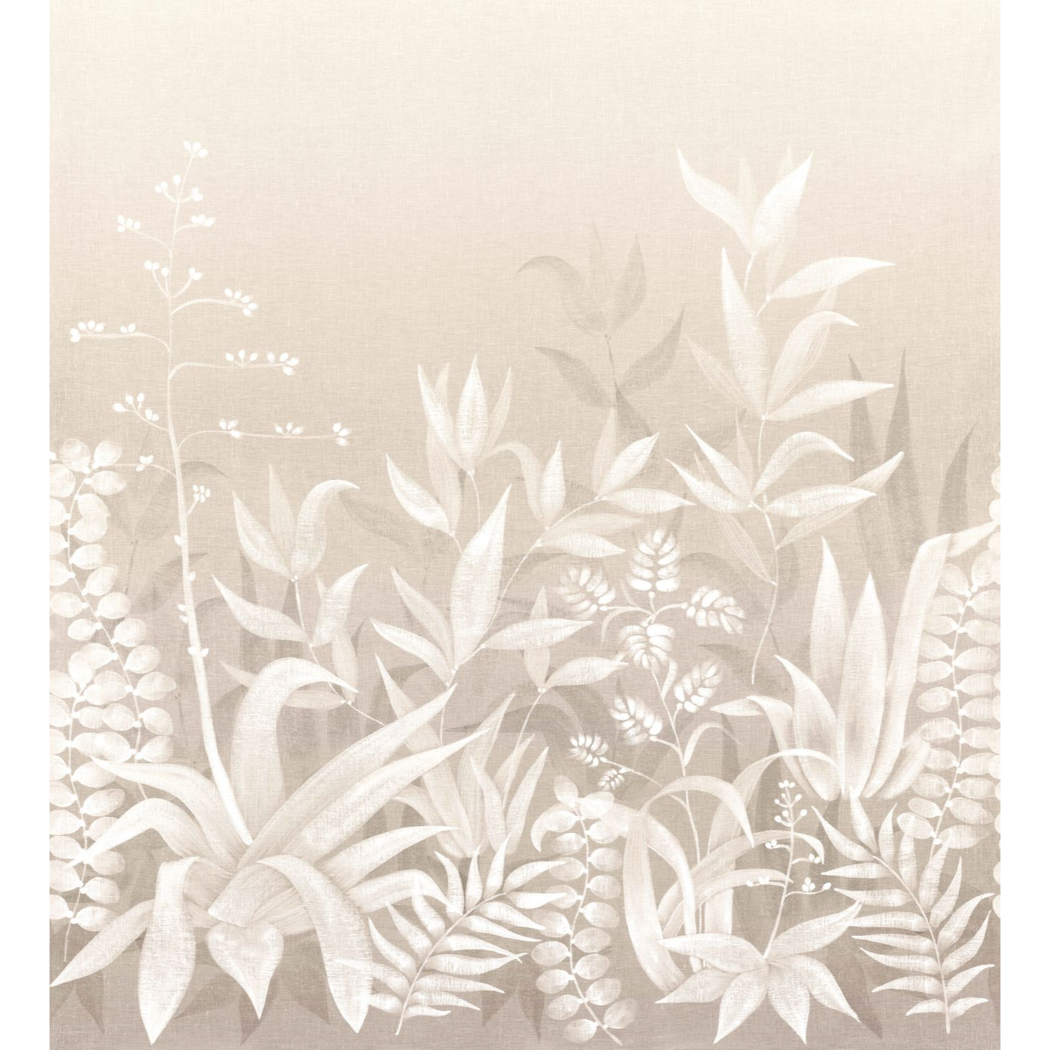 SAONA beige mural with white