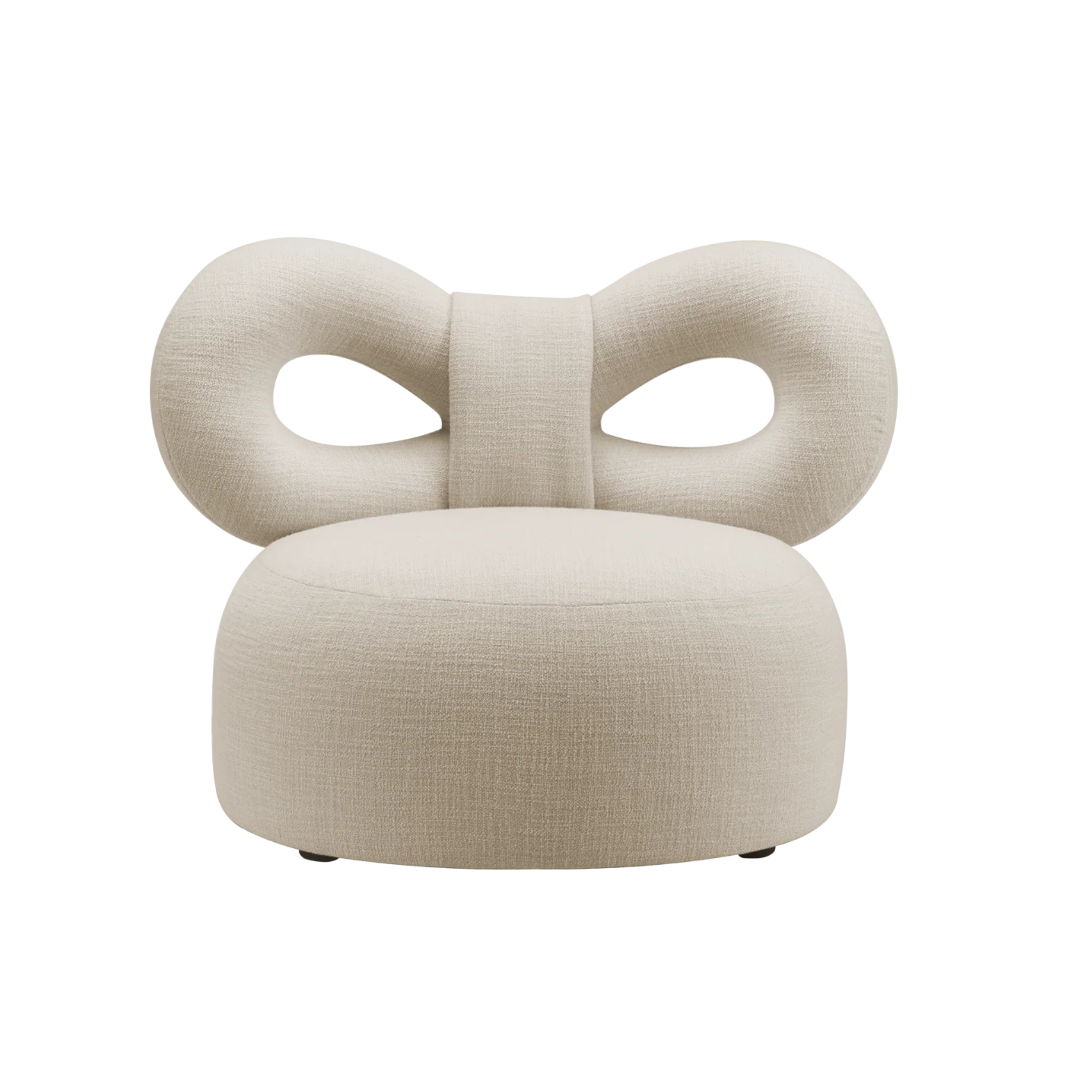 RIBBON beige armchair