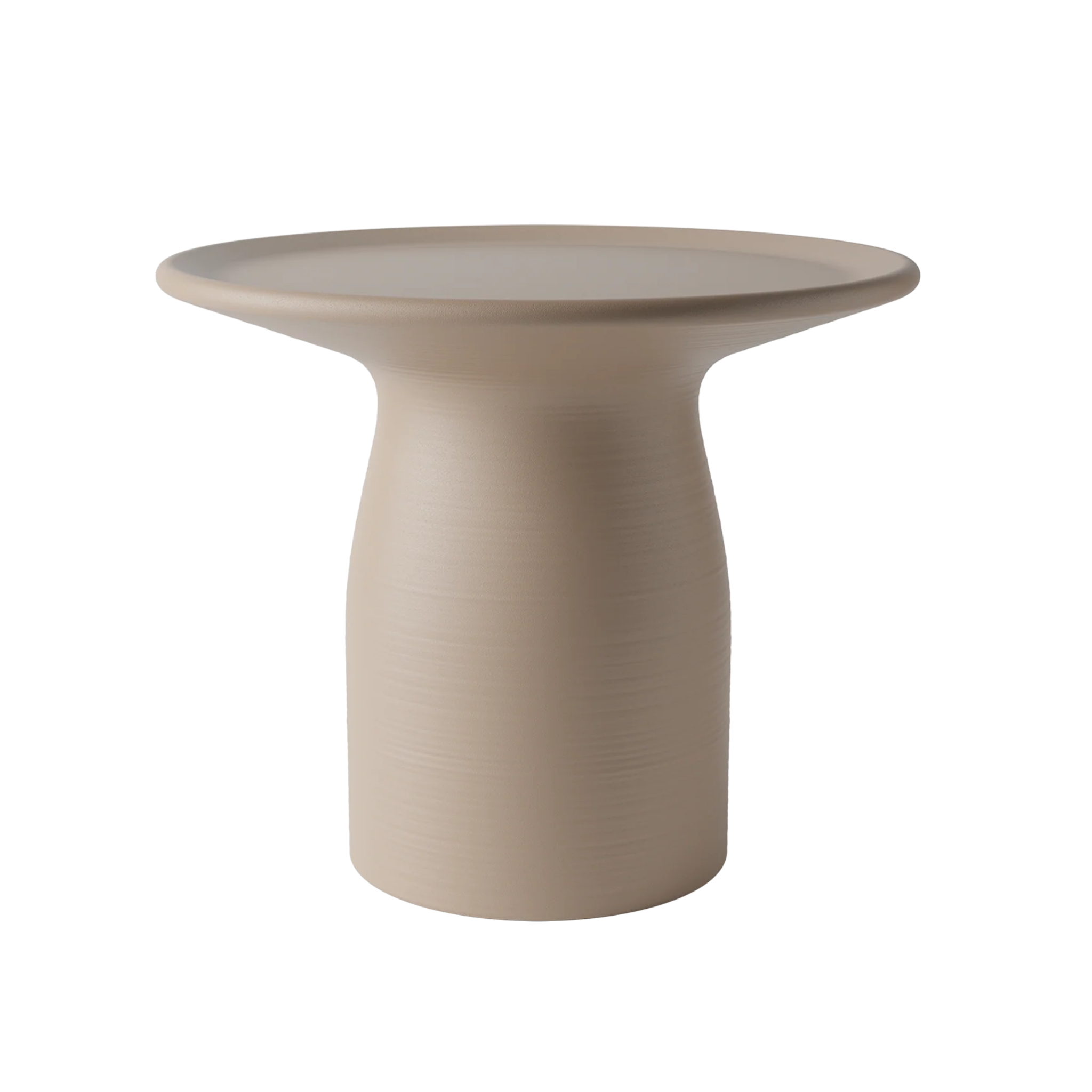 TOTINO beige side table