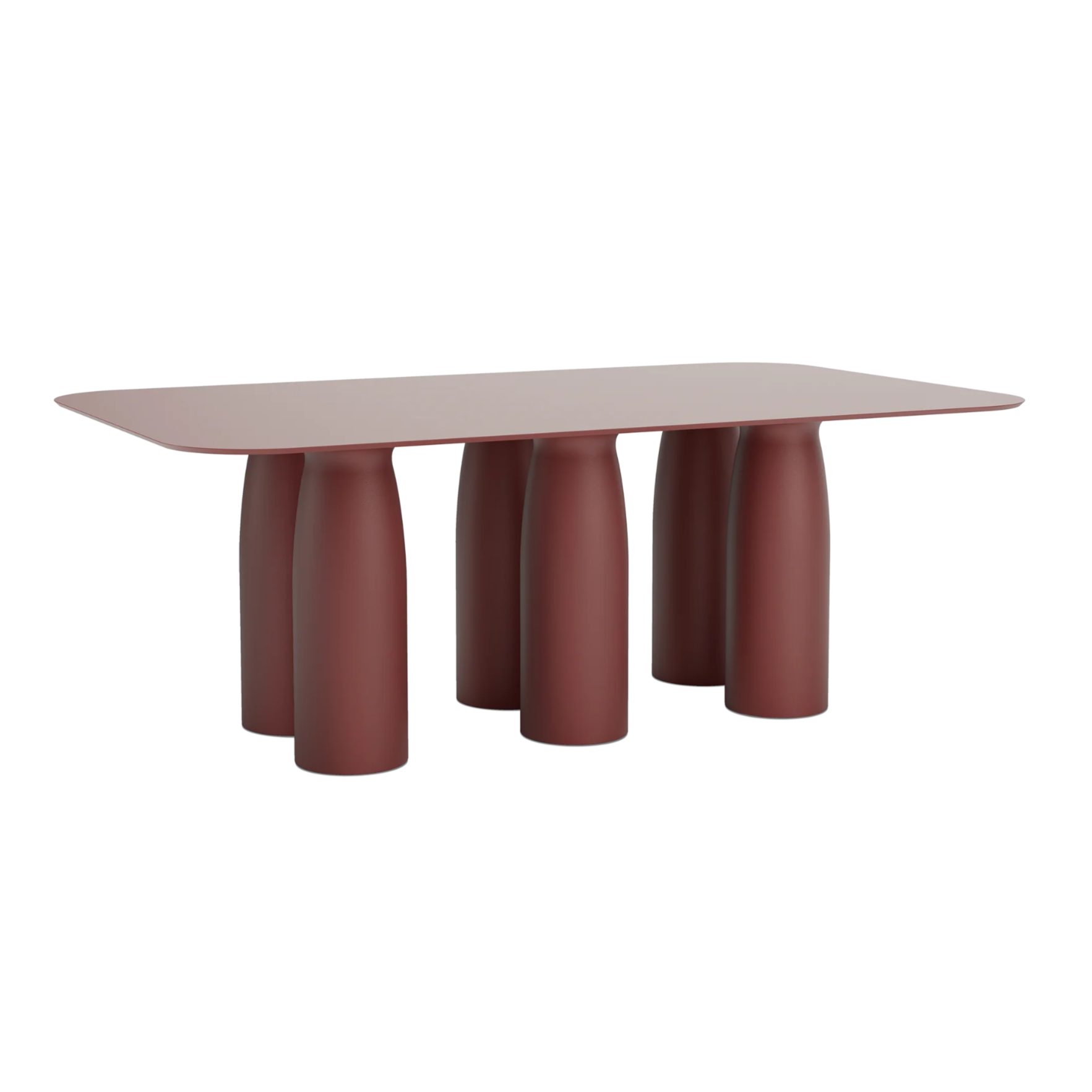 TOTO Table HPL Laminate Burgundy