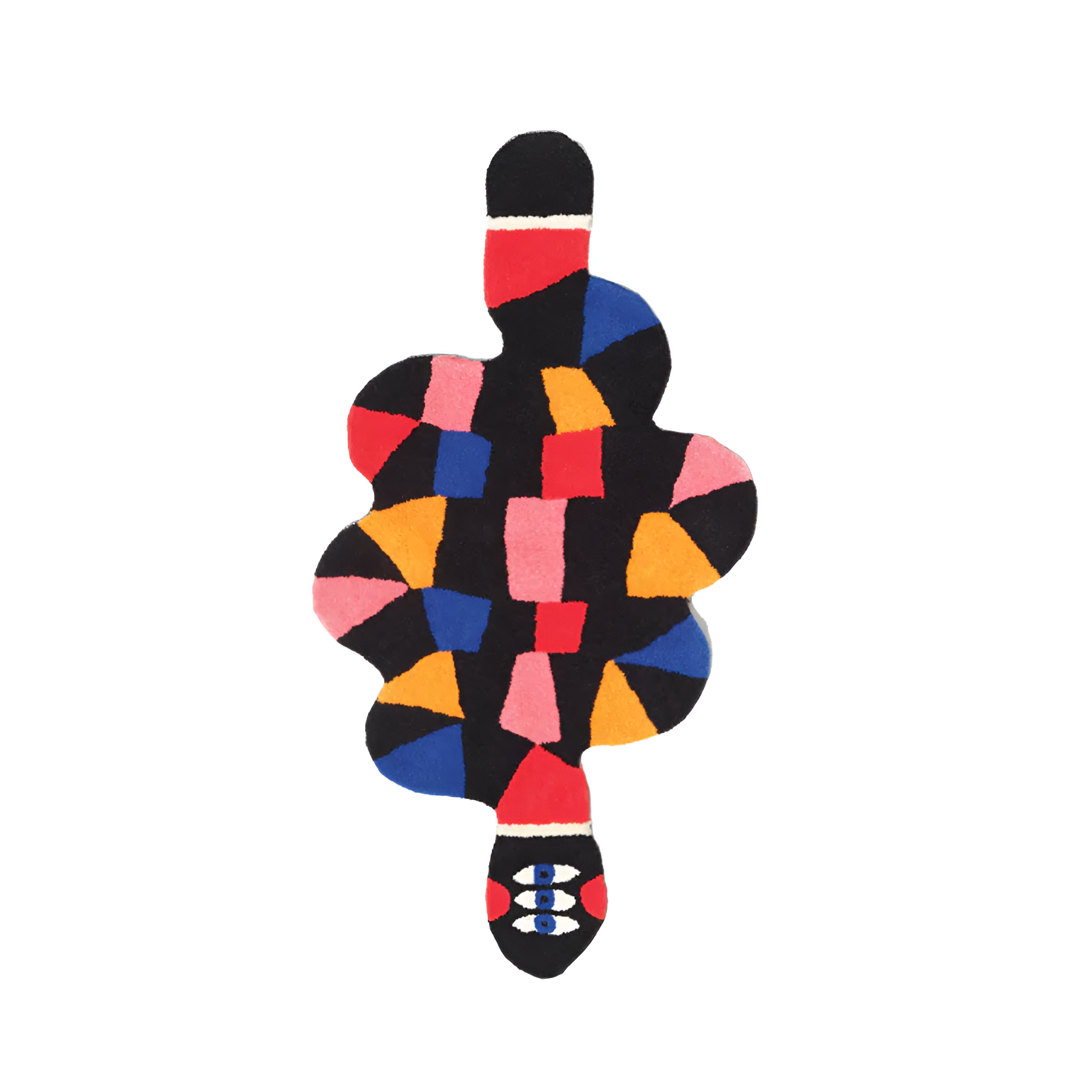 SLIP black rug