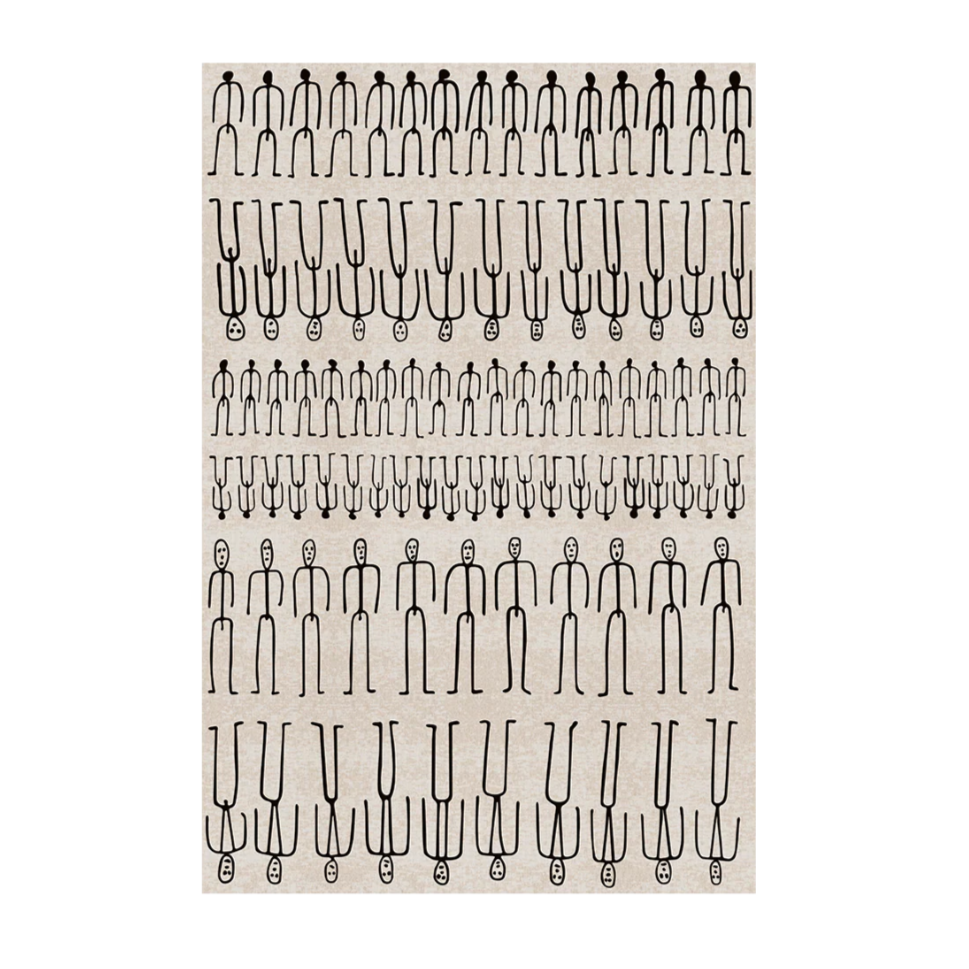 Rechteckiger Teppich PARADE beige