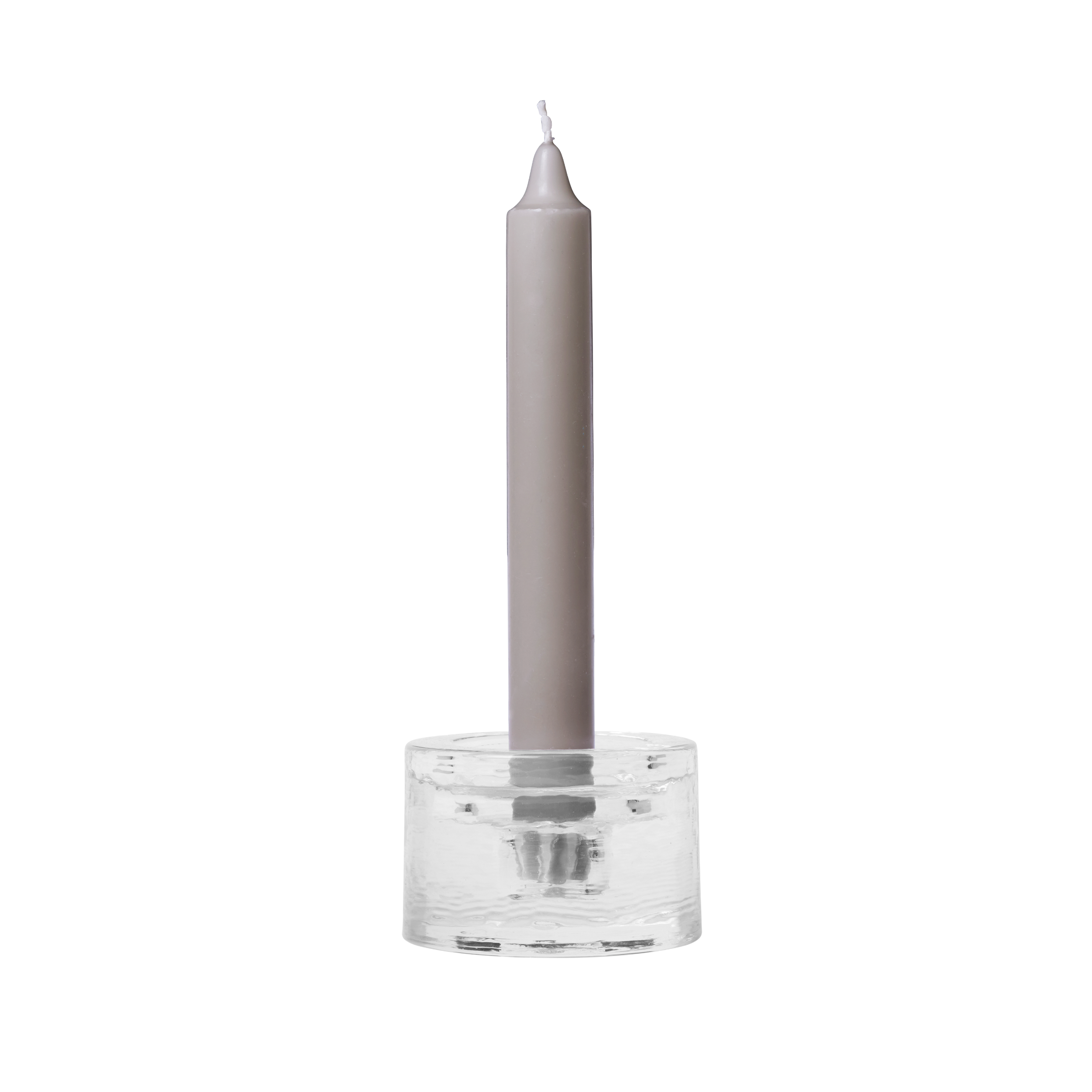 Round Candle Holder GRADIA Glass