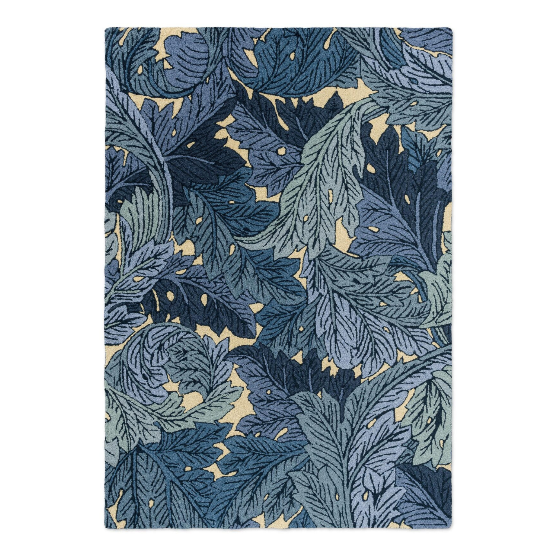 Outdoor-Teppich ACANTHUS INDIGO blau