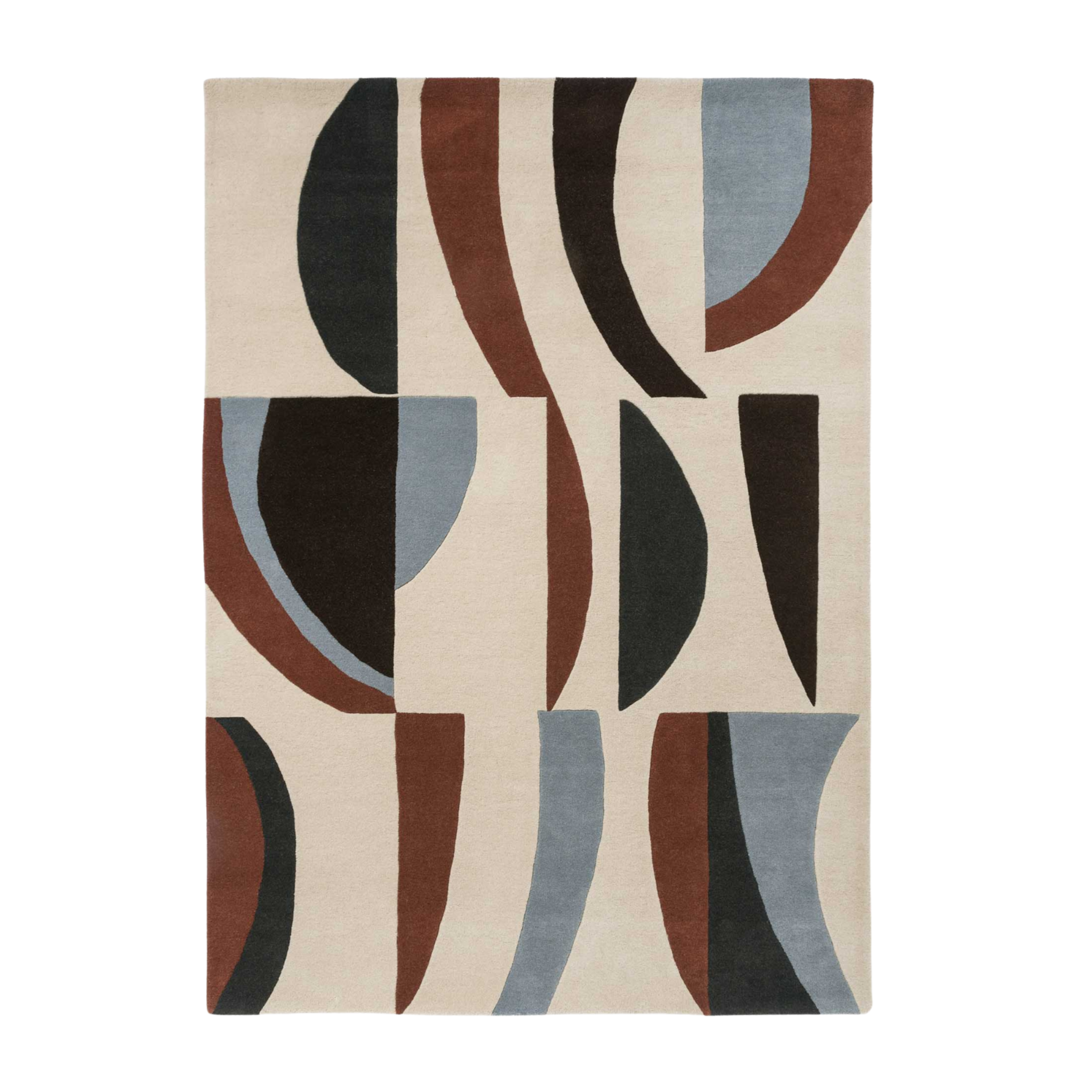 TORILLO CORNFLOWER WALNUT Teppich beige-braun