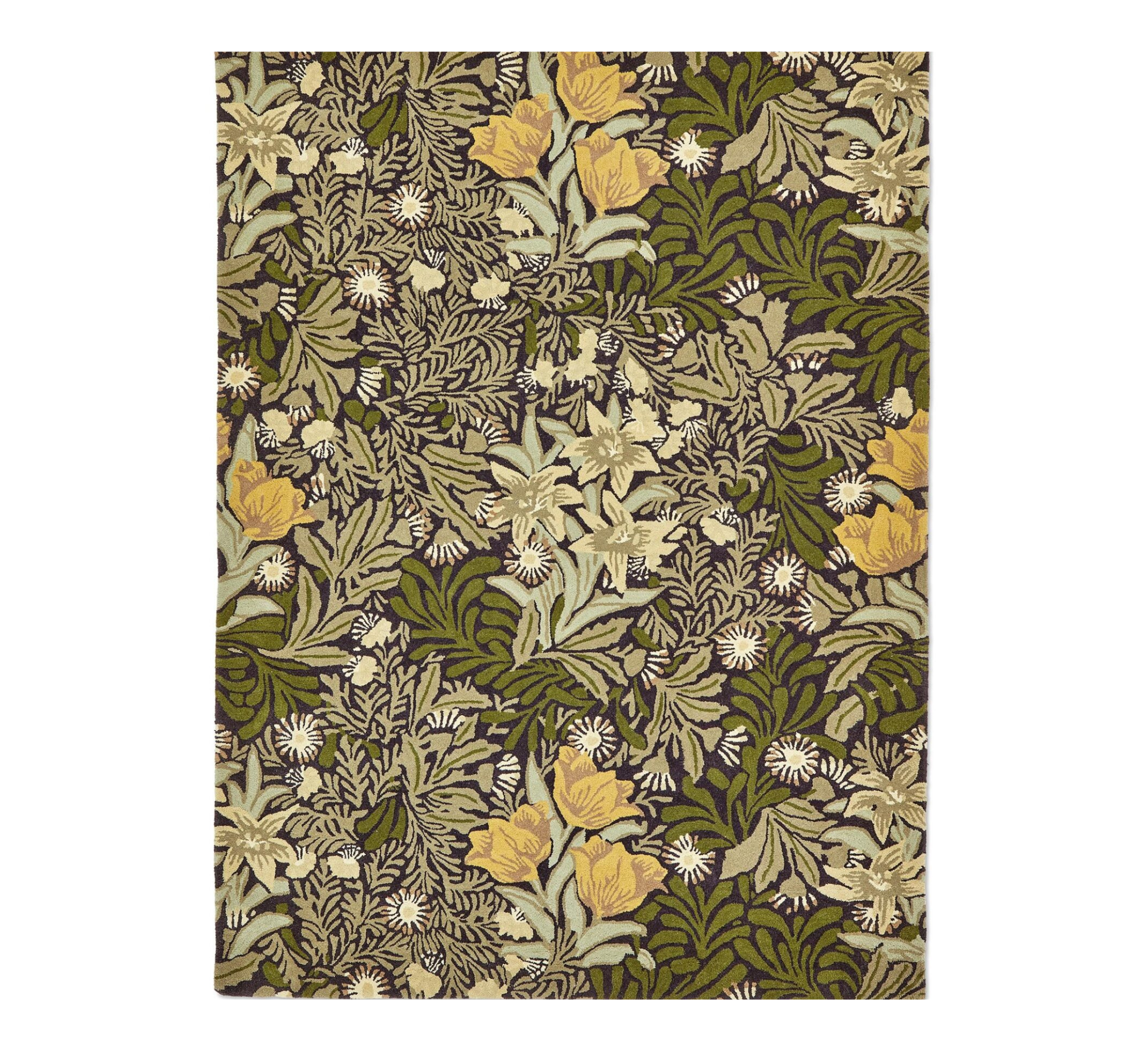 Carpet Morew - Bower Twining Vine Zielony