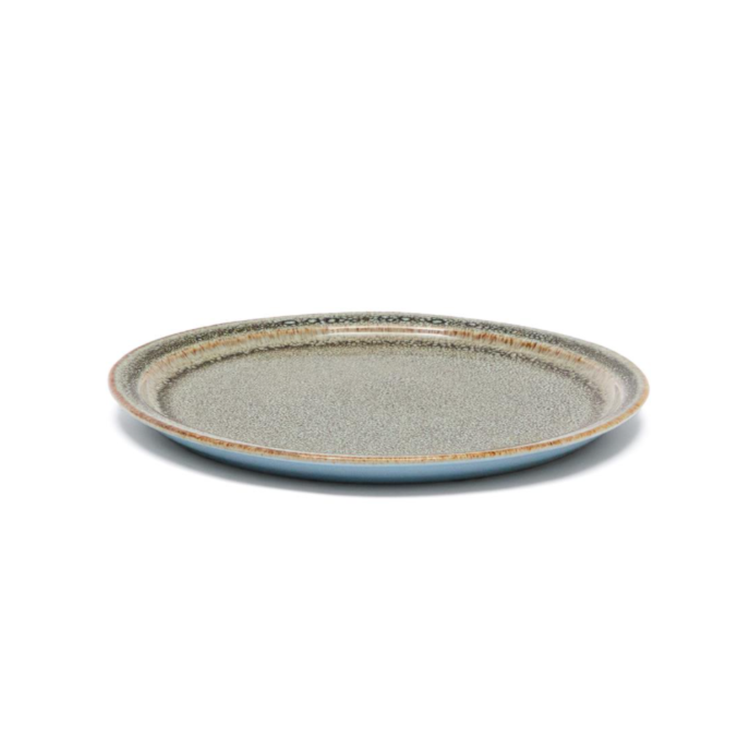 COVAL Dessert Plate Brown Ceramic