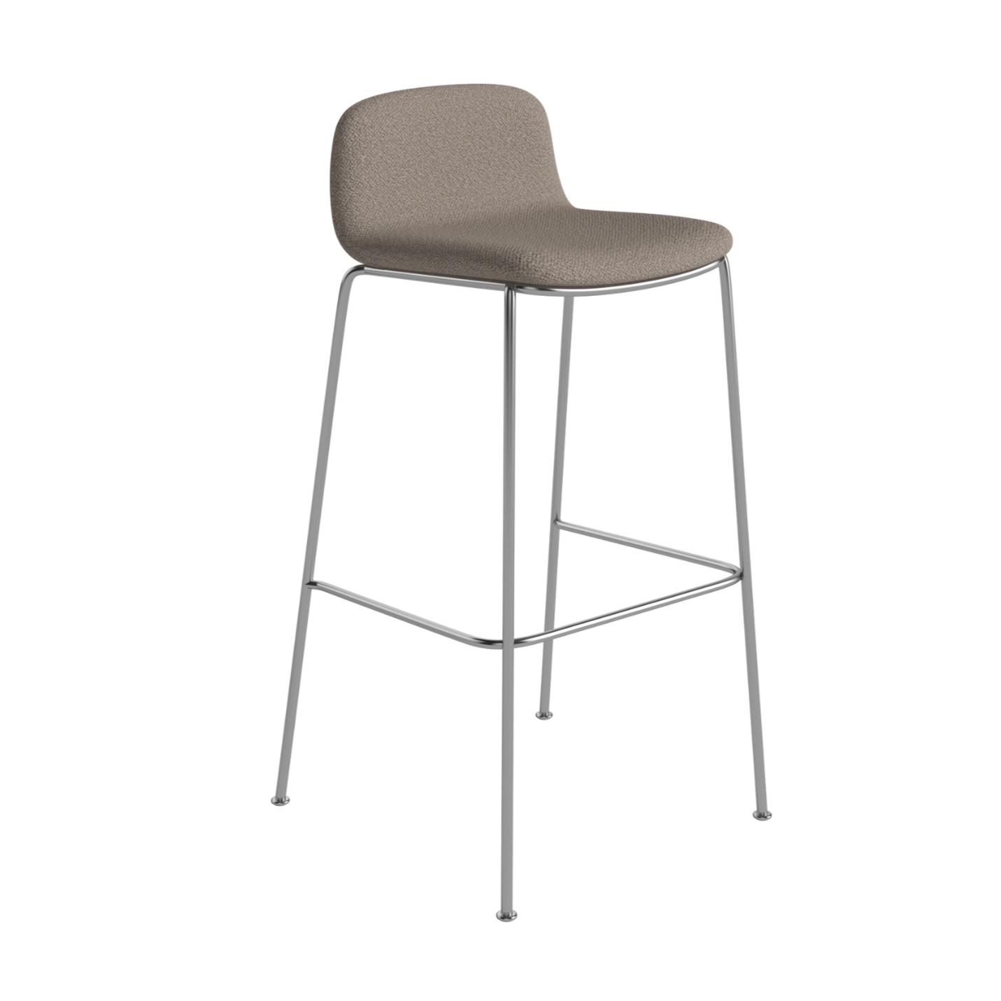 Palm Hoocher mit einer Metallbasis gepolstert
