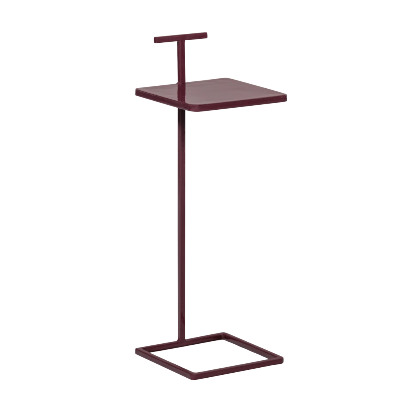 TOSTE Burgundy Side Table