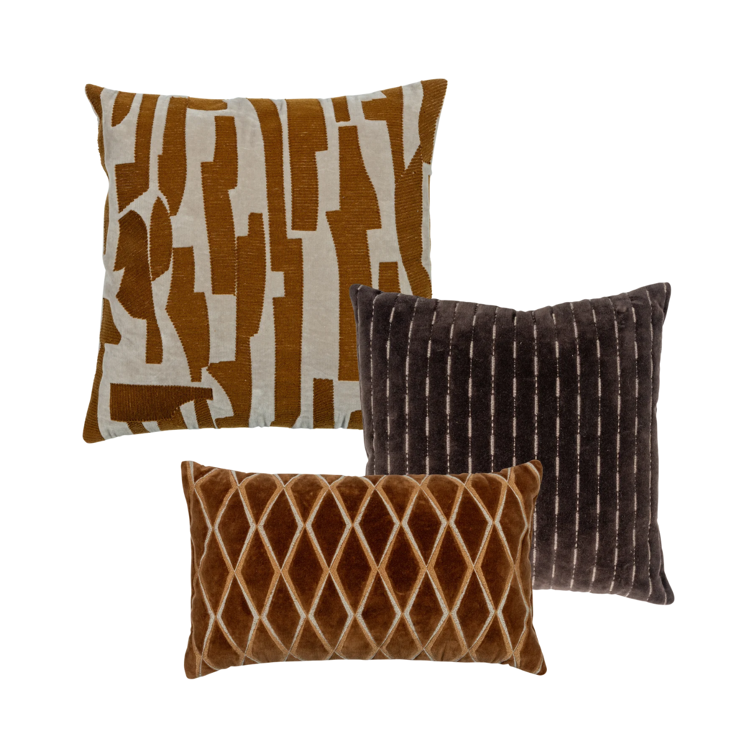 ISAI Brown Cushion Set