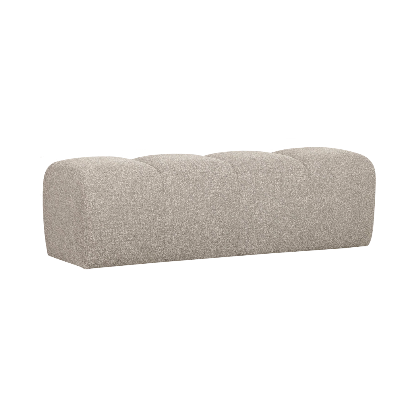MOJO bench beige mélange bouclé