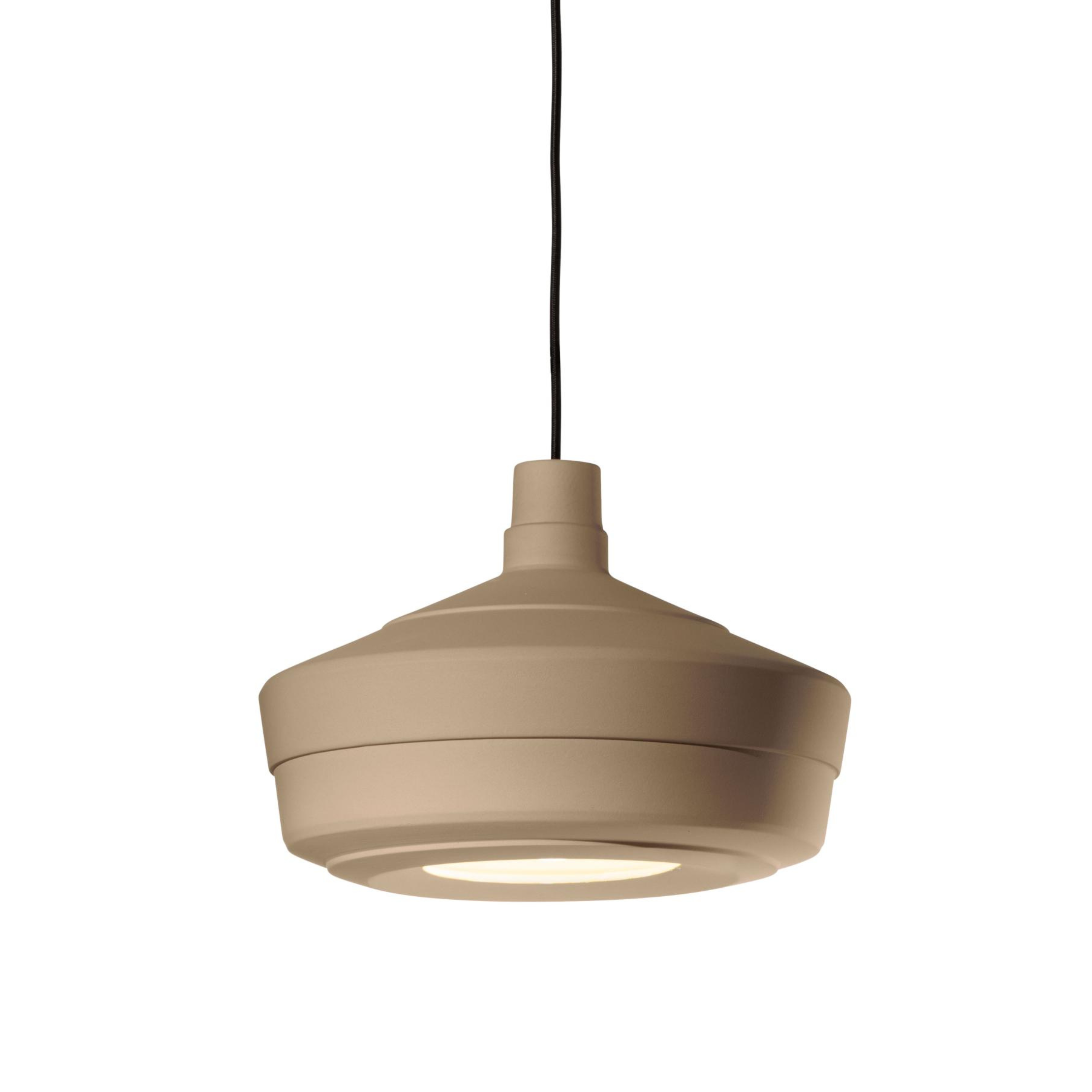 Keramik-Pendelleuchte CHURUATA beige