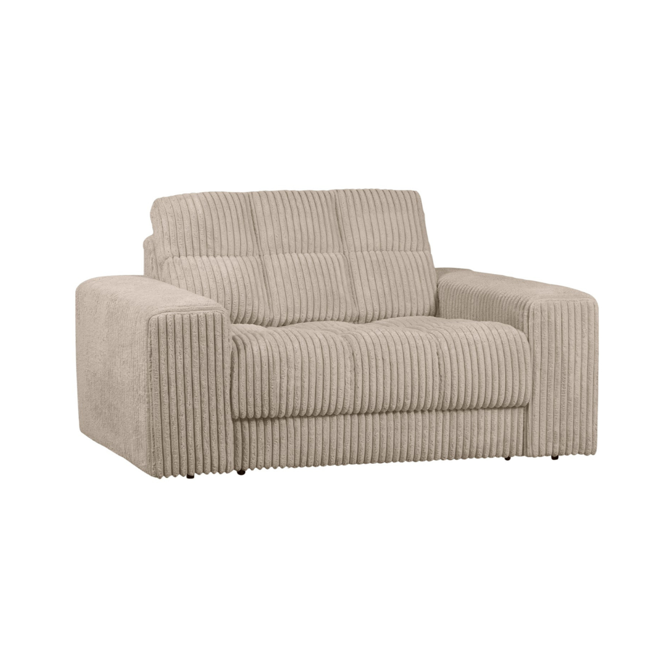 Sofa Loveseat ZWEITES DATE beige Cord