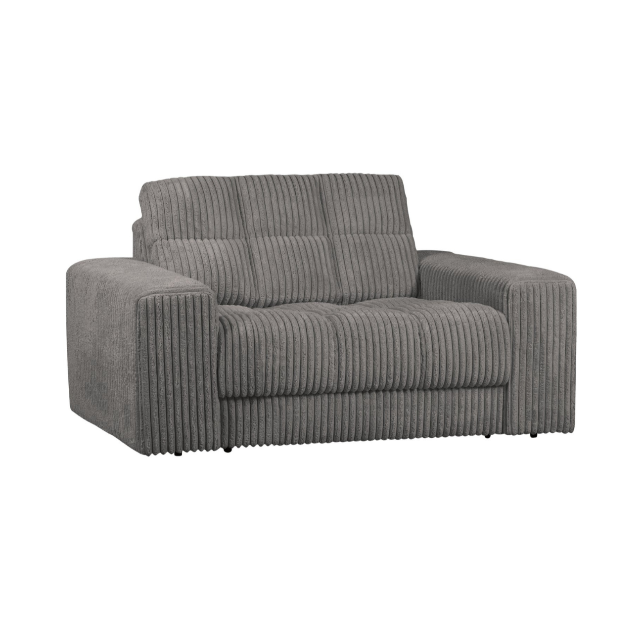 Sofa Loveseat ZWEITES DATE grauer Cord
