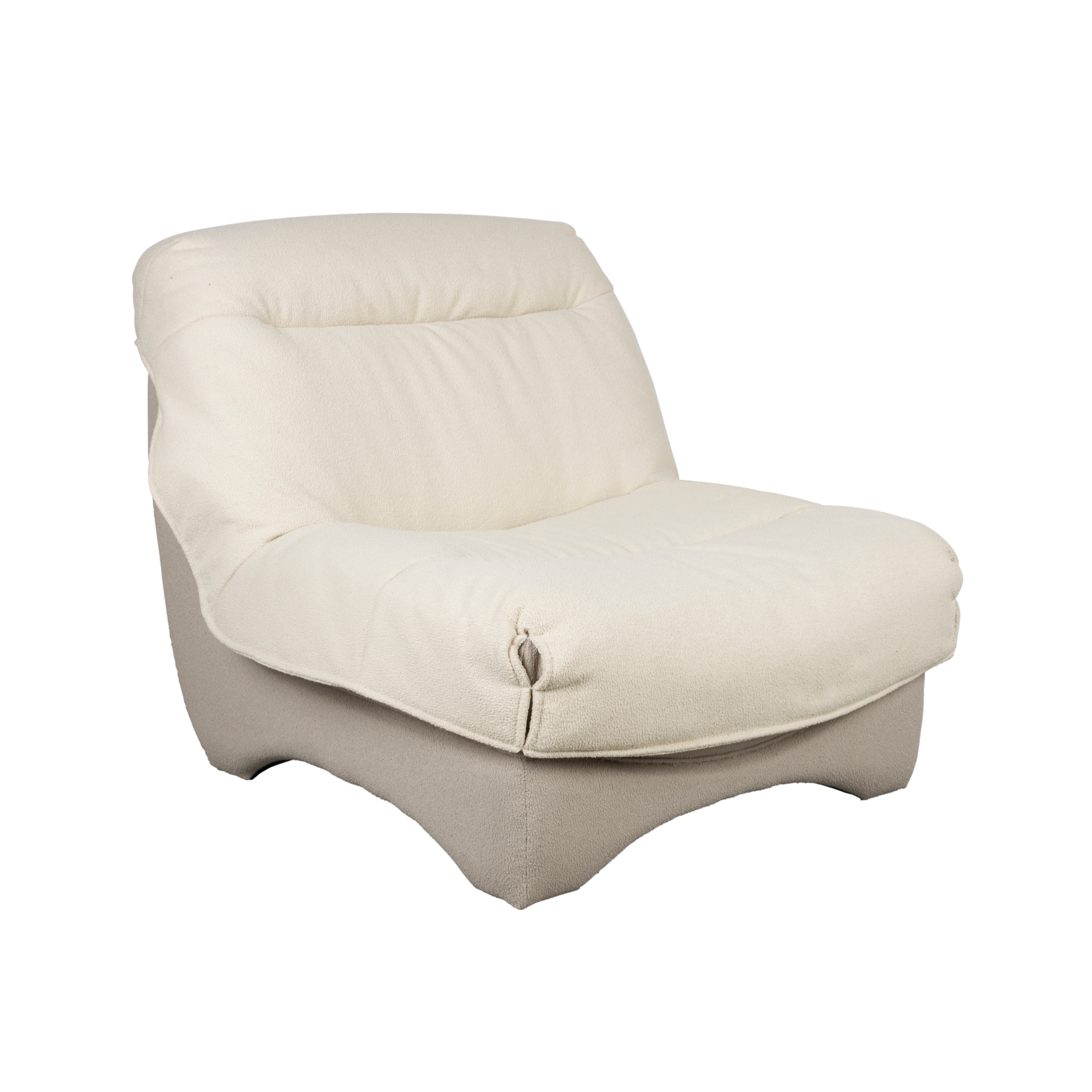 TWISTER beige armchair
