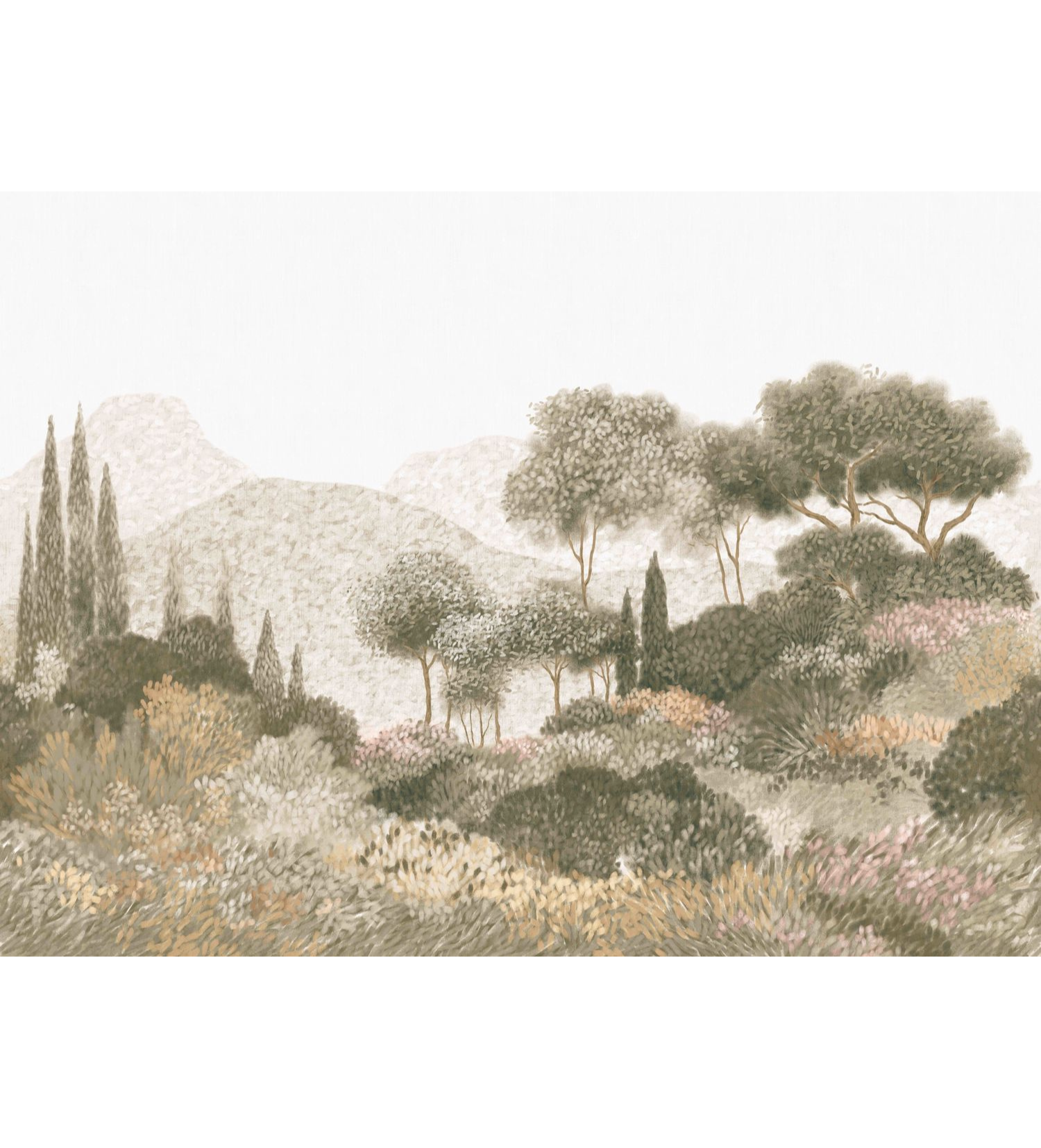 Mural MAQUIS CORSE beige