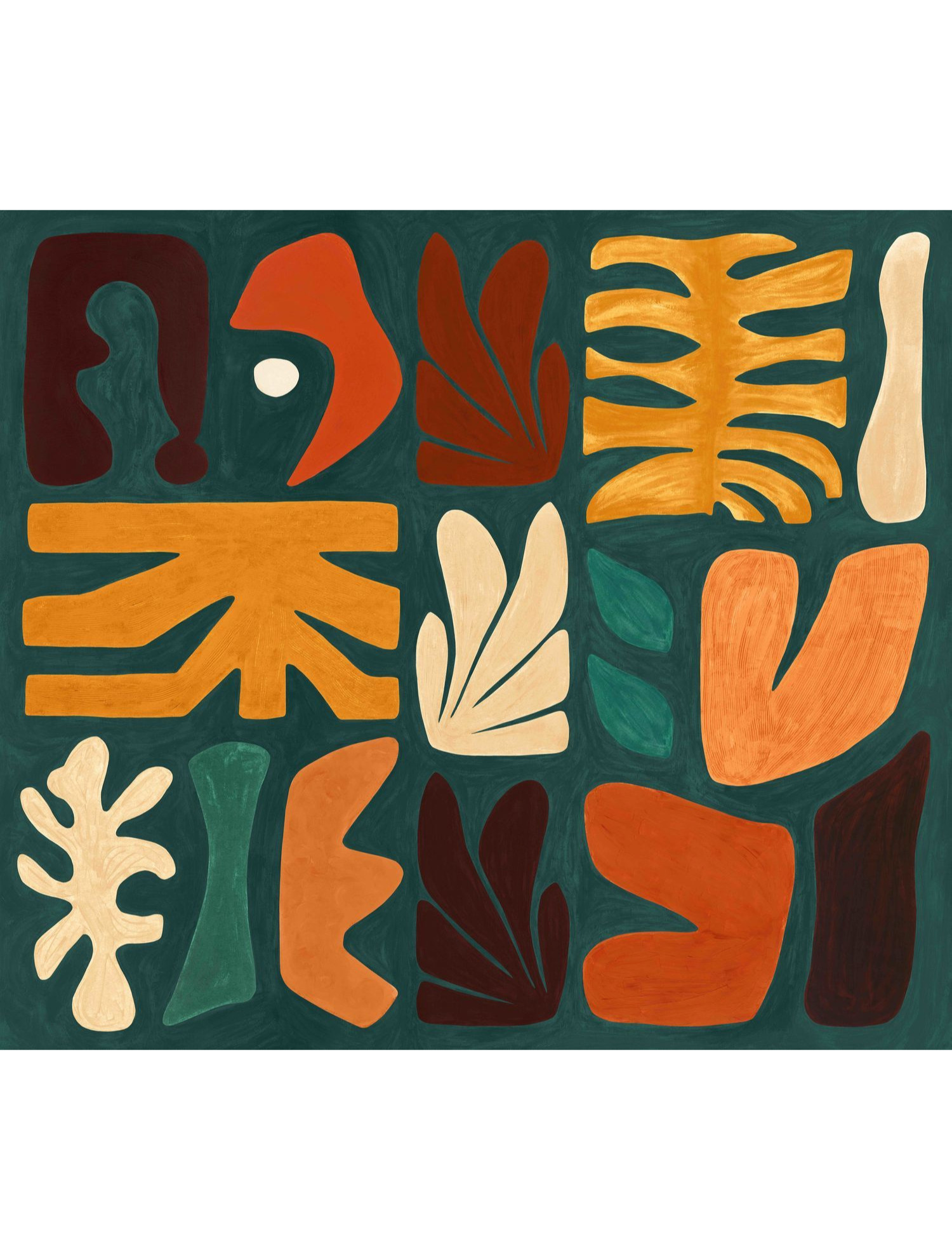 Mural JORGE green