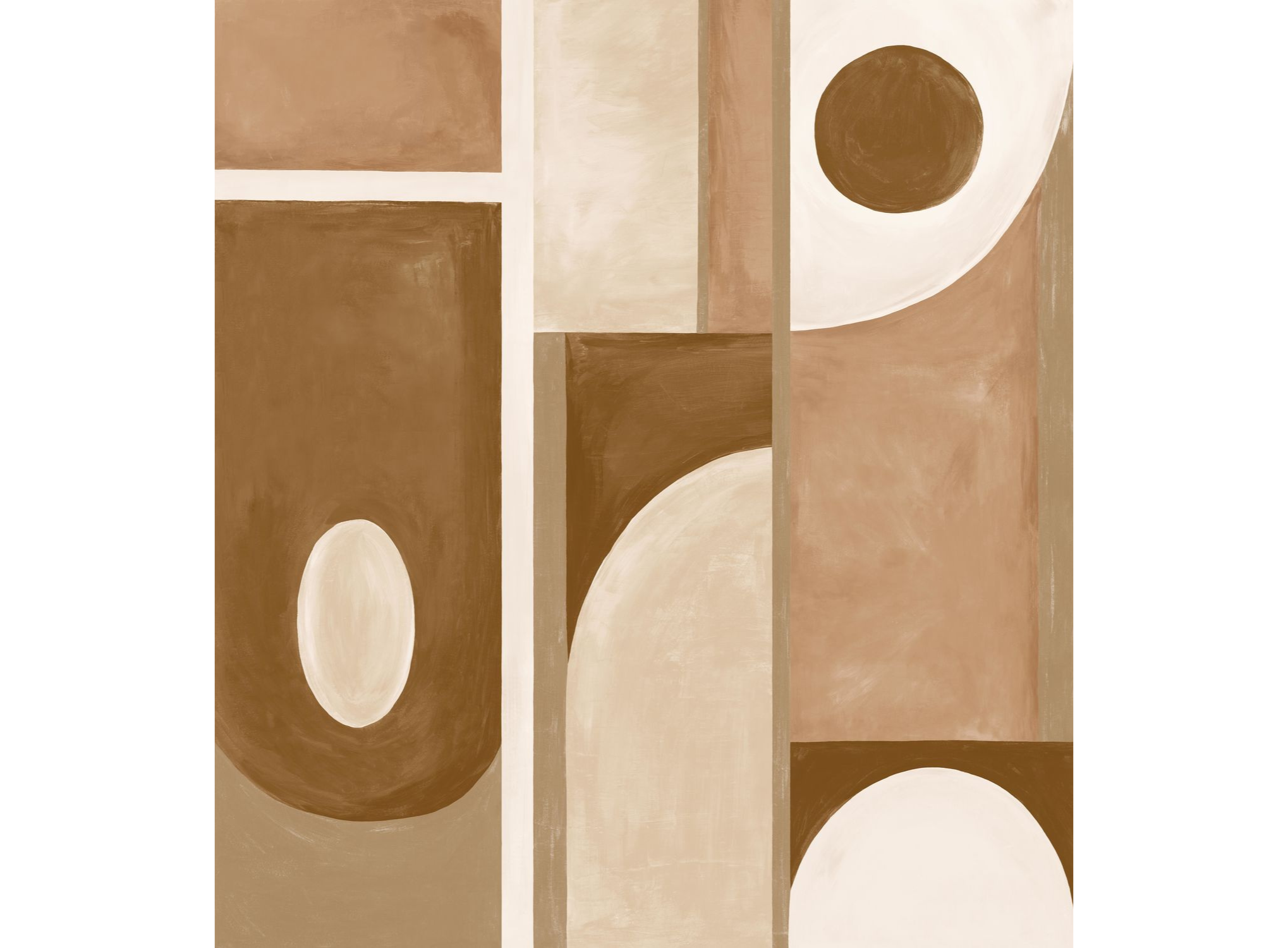 PICTURA Brown Mural