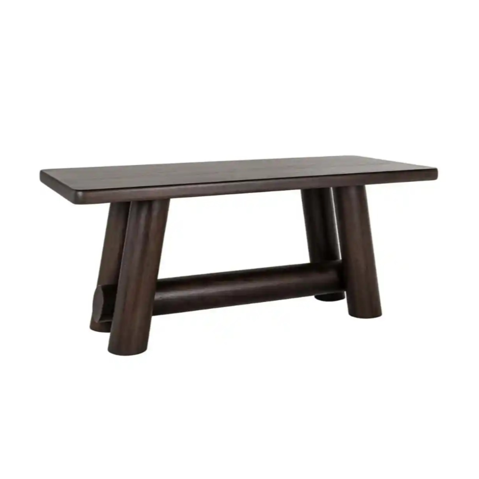 MENARA Bar Table Dark Brown Acacia Wood