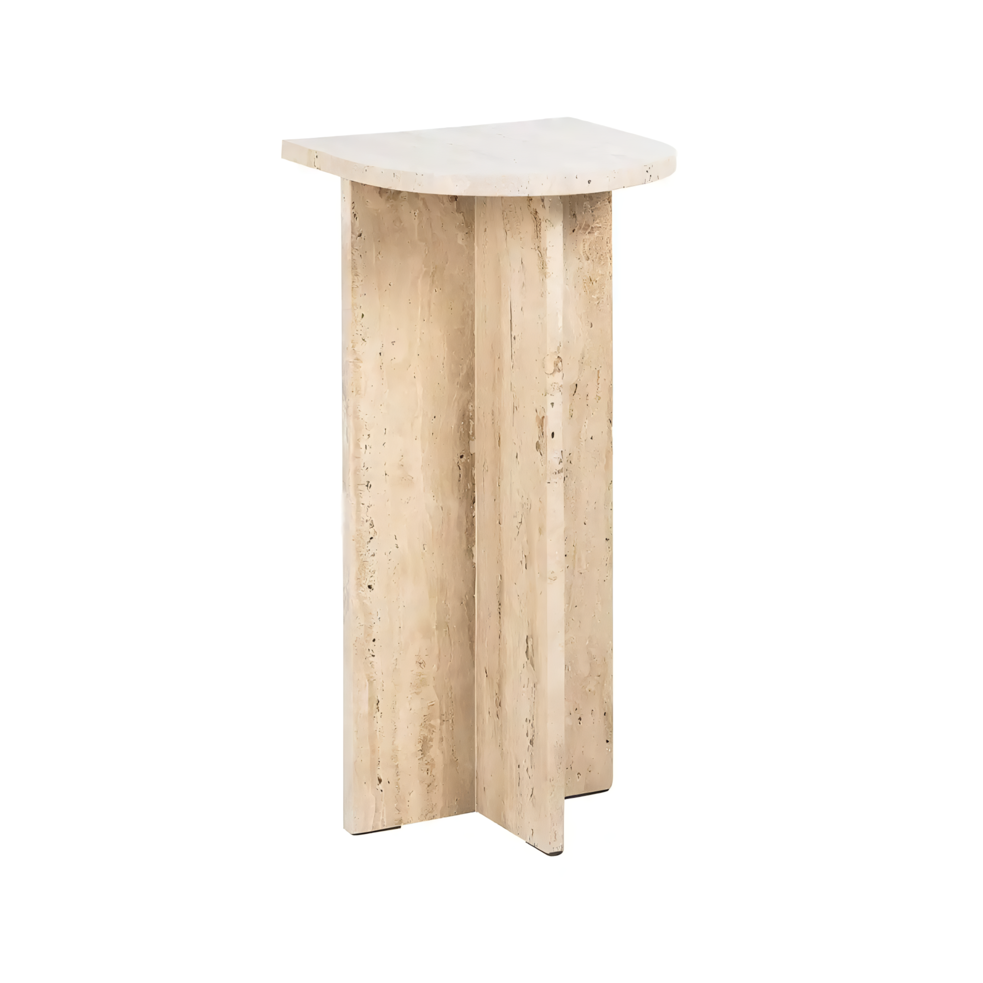 Beistelltisch COSTELLO beige Travertin
