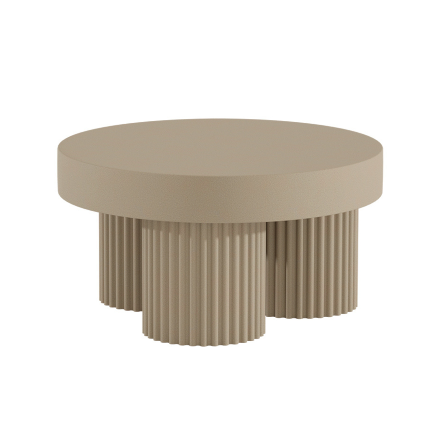 GEAR beige concrete coffee table
