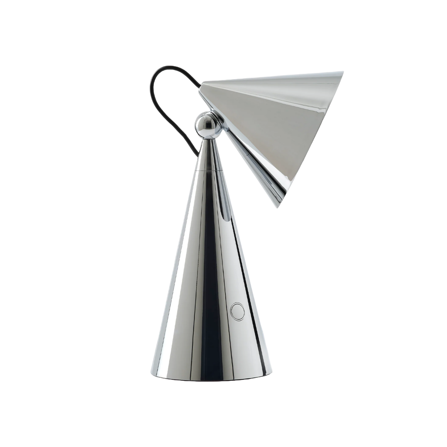 Lampa stołowa przenośna POSE srebrny