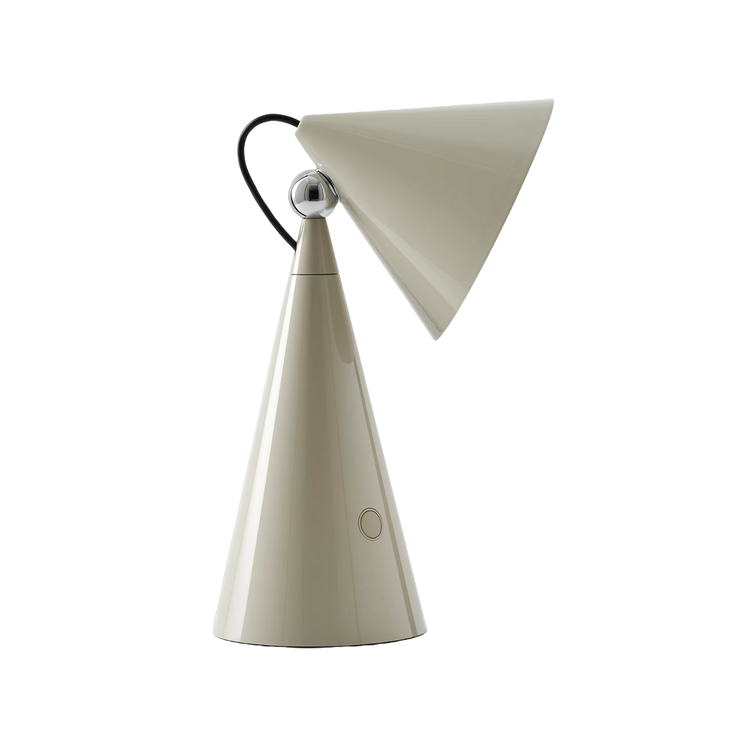 Lampa stołowa przenośna POSE kremowy
