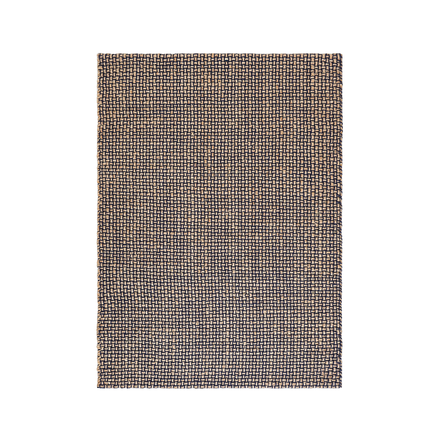 Dywan WEAVE ciemnoniebieski z beżowym